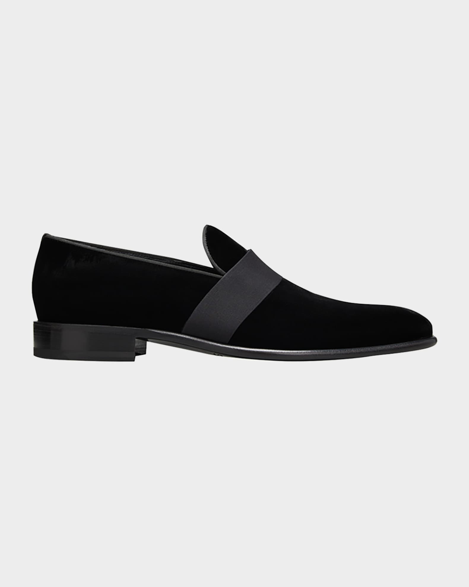 Men's Isomer Grosgrain Velvet Formal Loafers 0