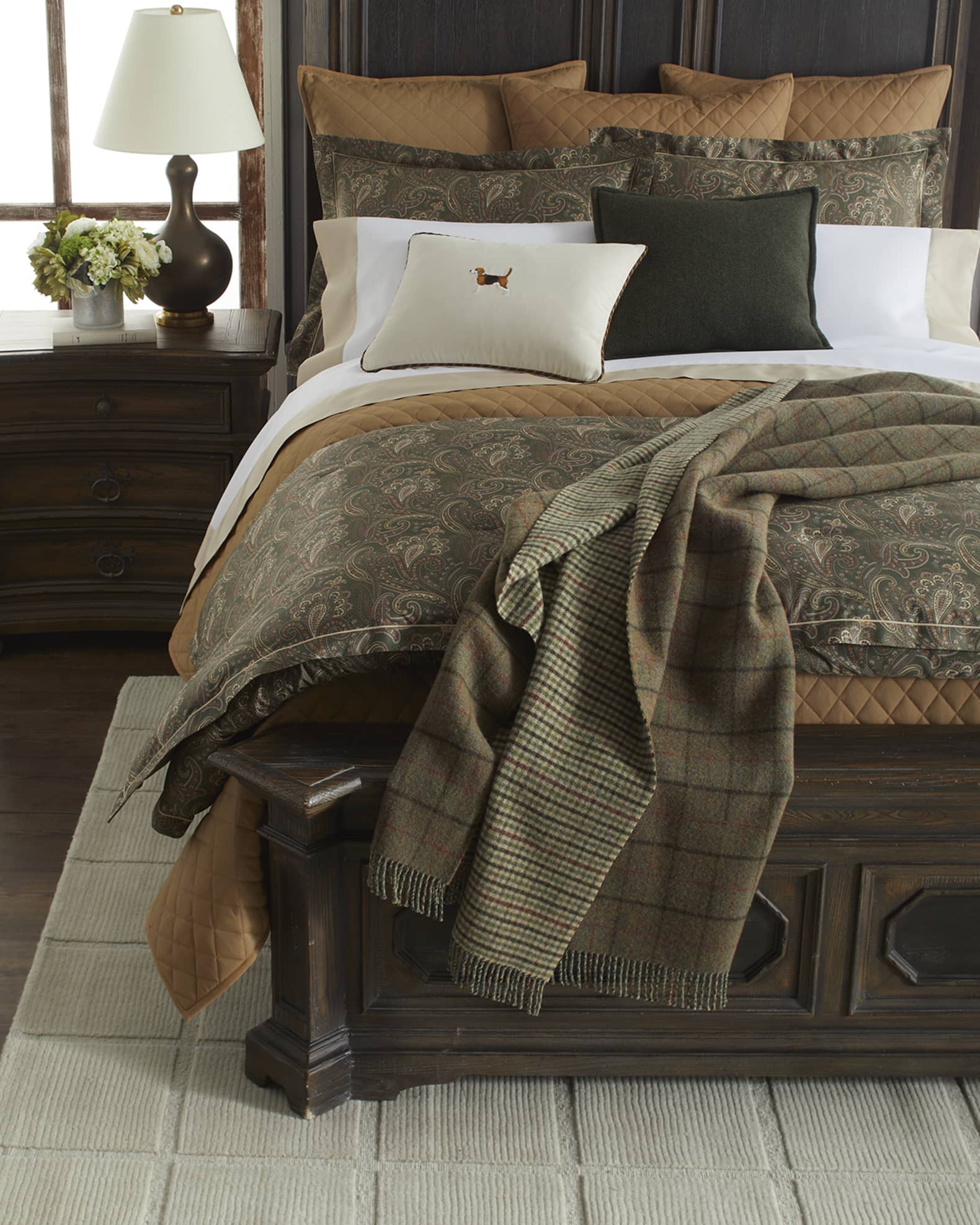 Heritage Paisley Bedding Collection Neiman Marcus