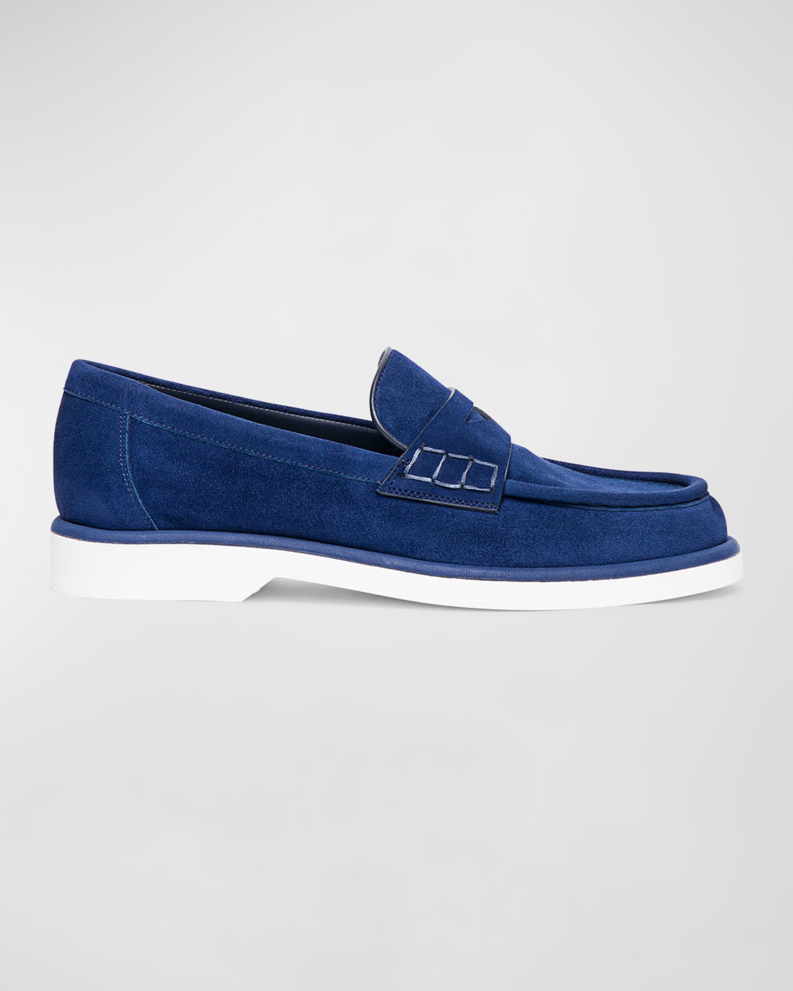 Santoni Funnel Loafers Neiman Marcus