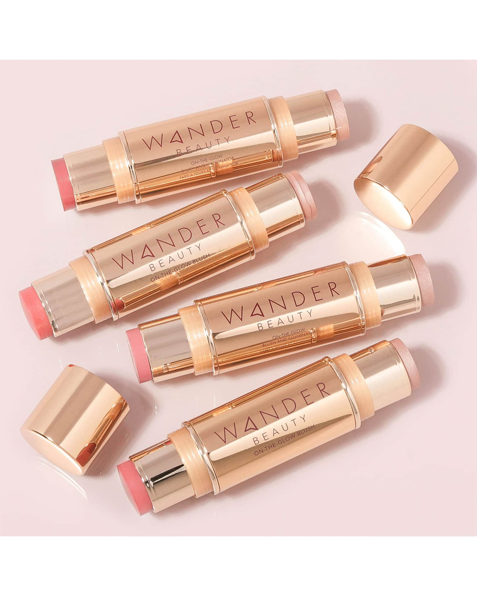 Wander Beauty On The Glow Blush and Illuminator, Bare Neiman Marcus