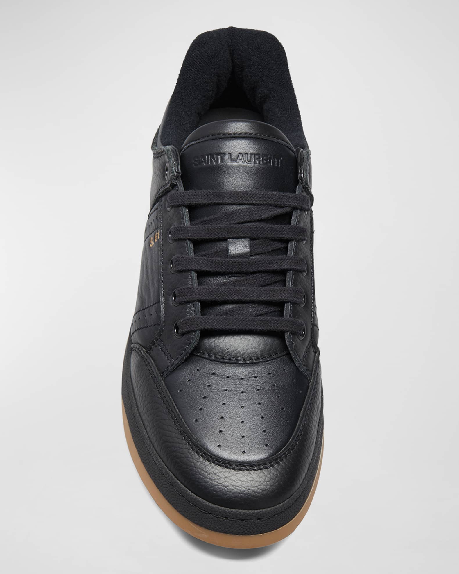 Saint Laurent Men's SL/61 Low-Top Leather Sneakers | Neiman