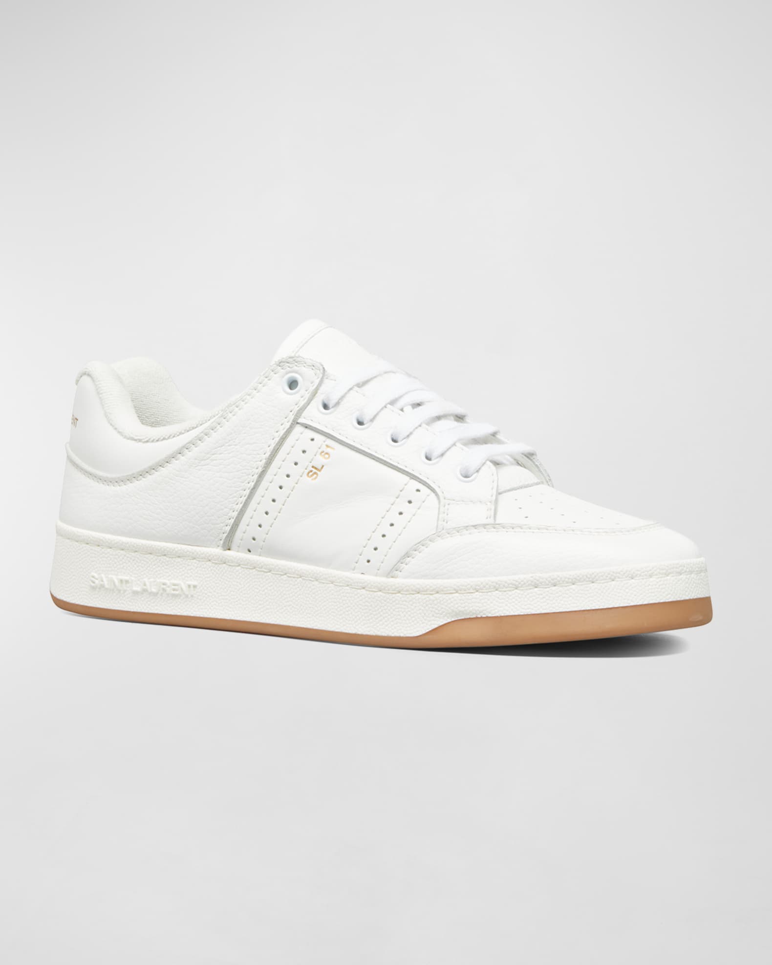 スニーカー SAINT LAURENT SL/61 LEATHER SNEAKERS SL/61 leather sneakers in black - Saint Laurent | Mytheresa