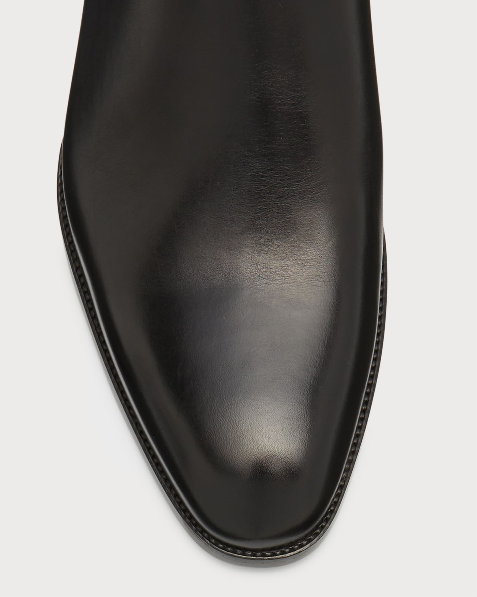 Saint Laurent Men s Wyatt 40 Harness Biker Boots Neiman Marcus
