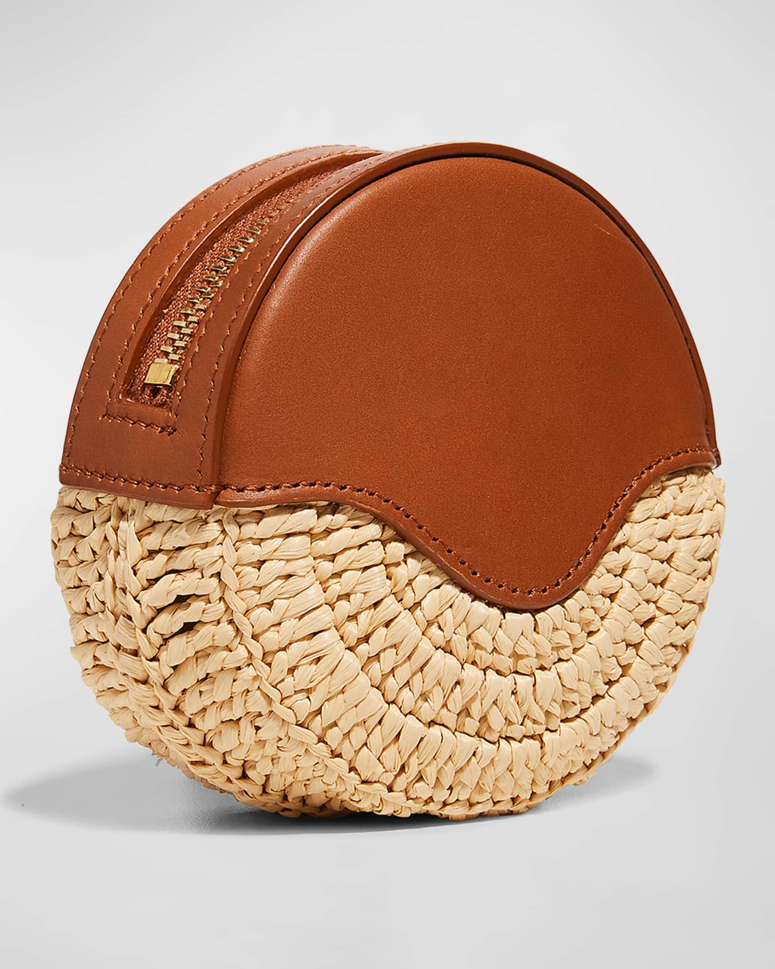 ysl round raffia crossbody bag