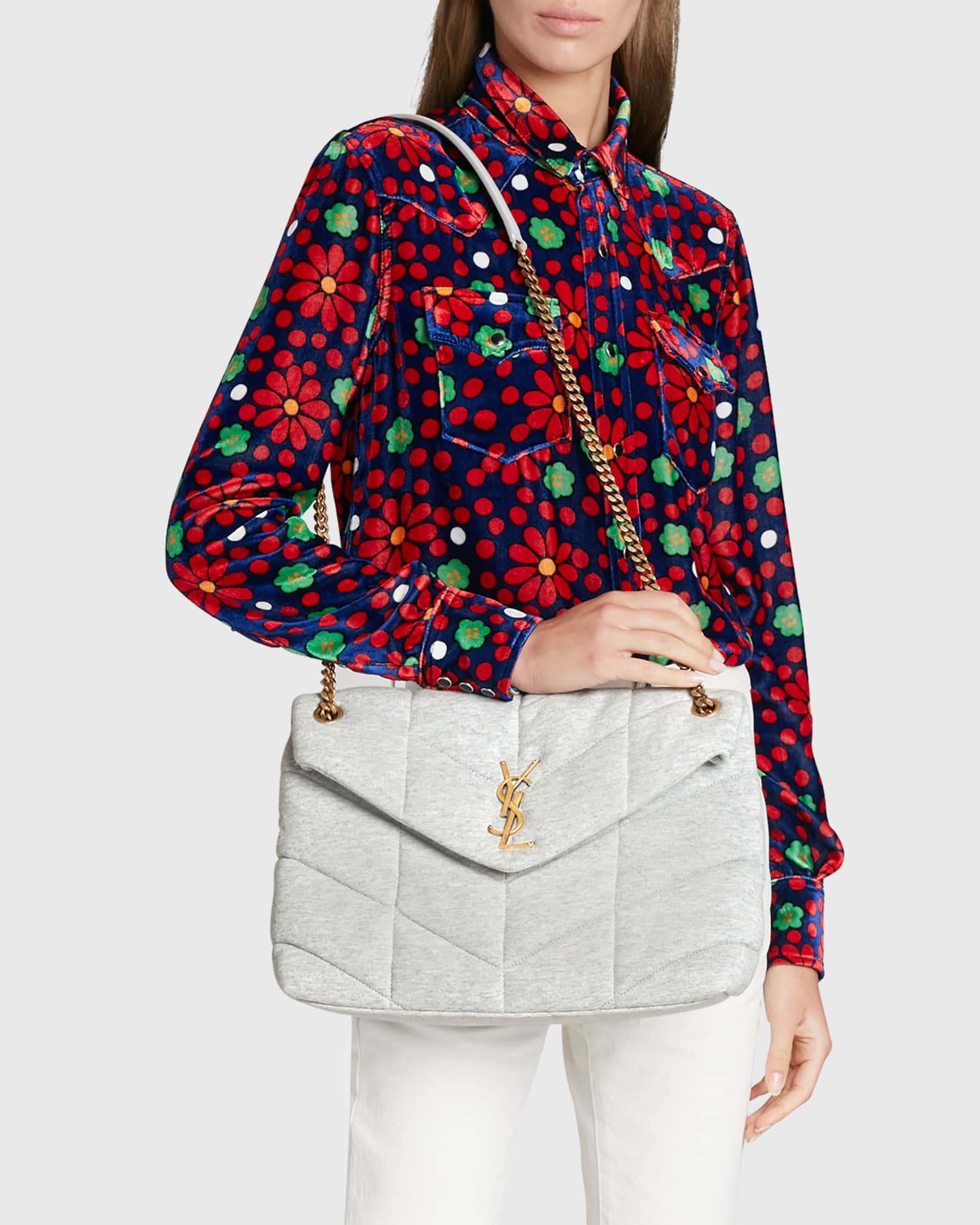 Ysl jersey bag sales