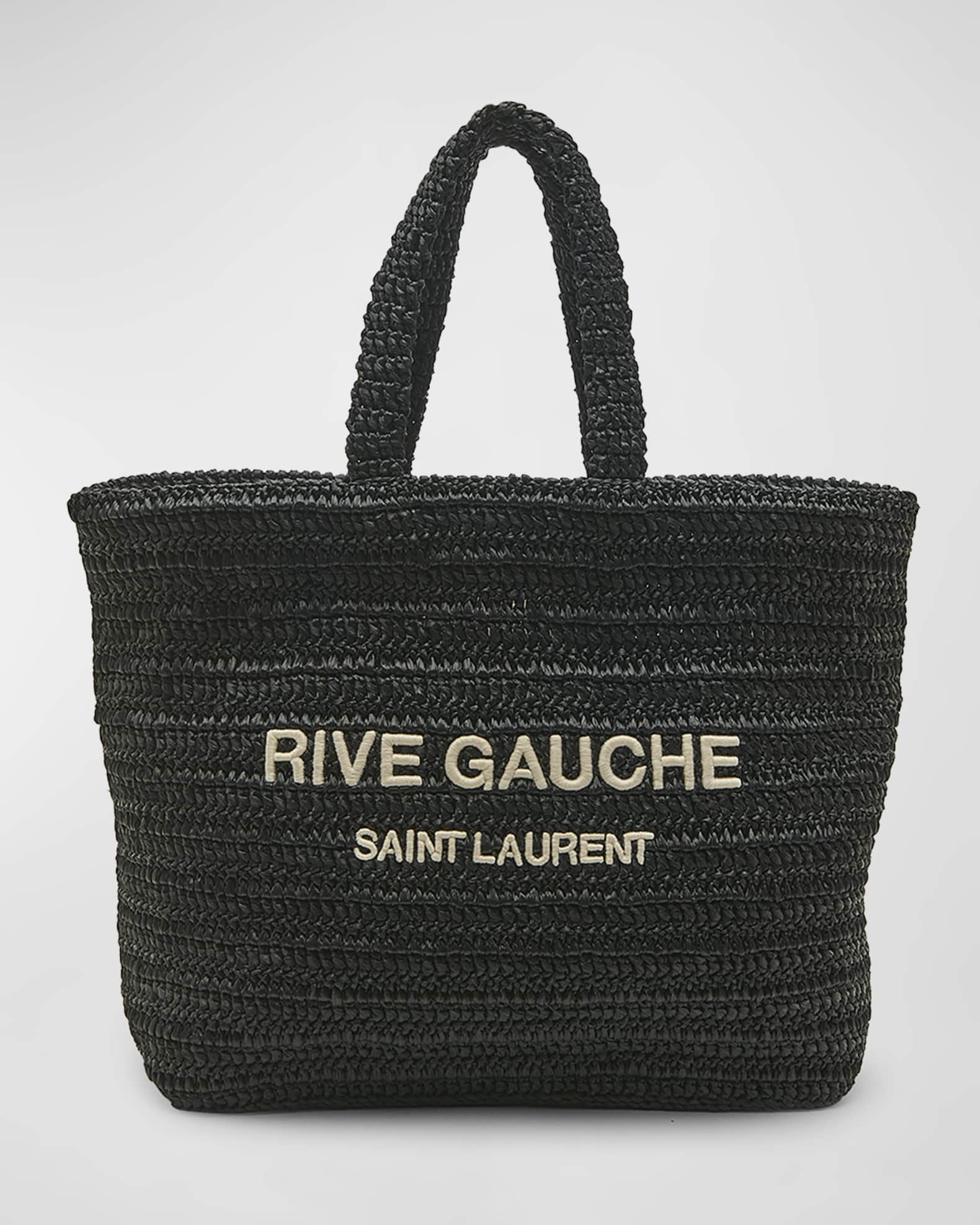 Saint Laurent Rive Gauche Tote Bag Small Neutrals