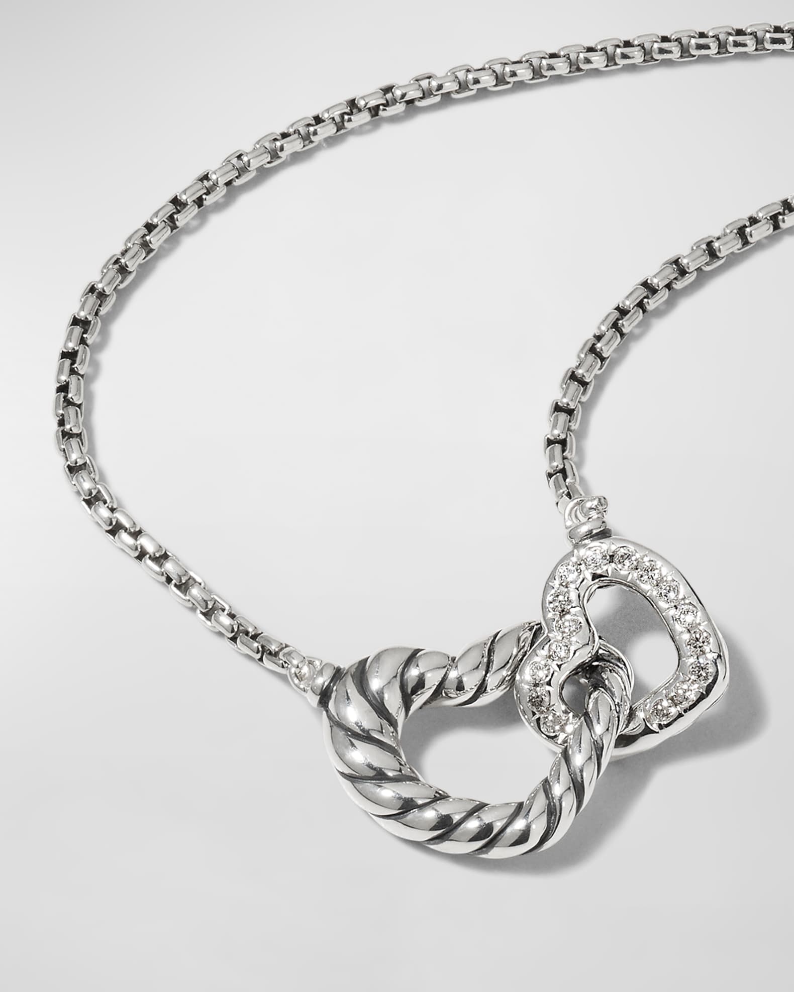 David yurman double heart necklace