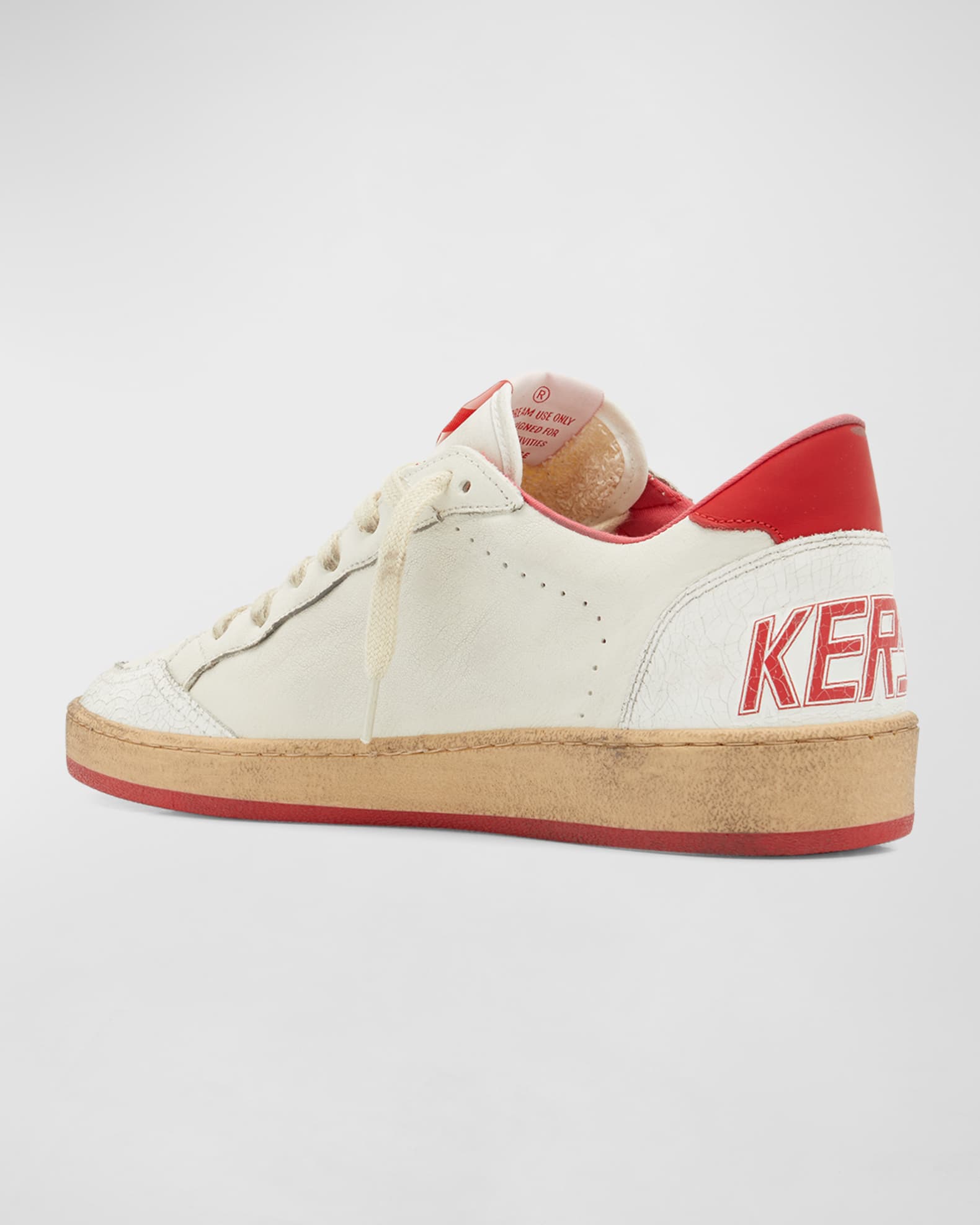 スニーカー BALLSTAR SNEAKERS Golden Goose Ballstar Mixed Leather Low-Top Sneakers
