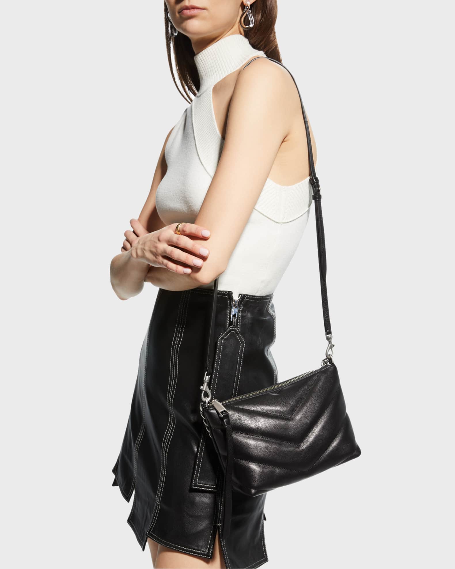 Rebecca Minkoff Edie Quilted Leather Crossbody Bag Neiman Marcus