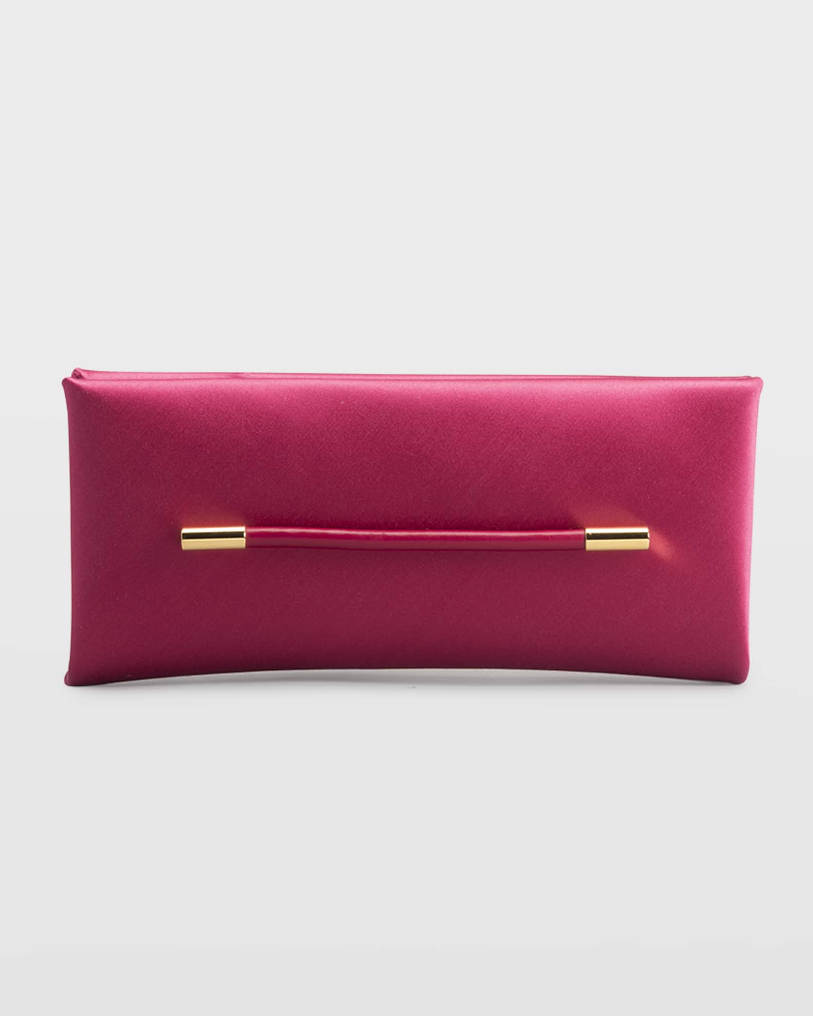 TOM FORD Ava Satin Clutch Bag | Neiman Marcus