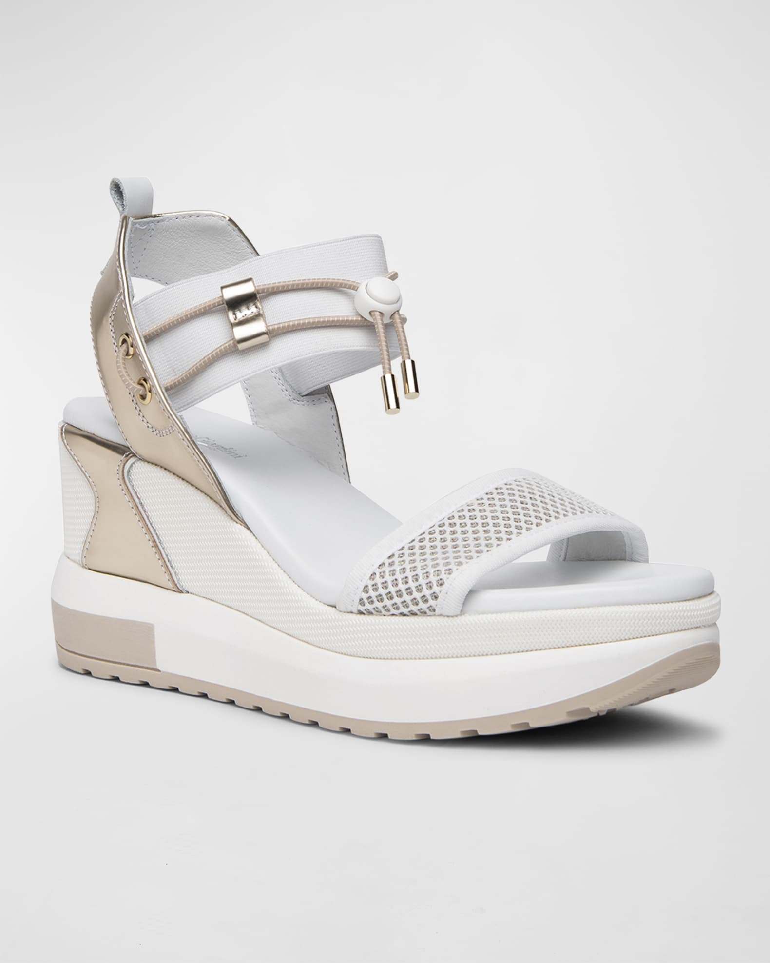 Bungee Wedge Sandals 1