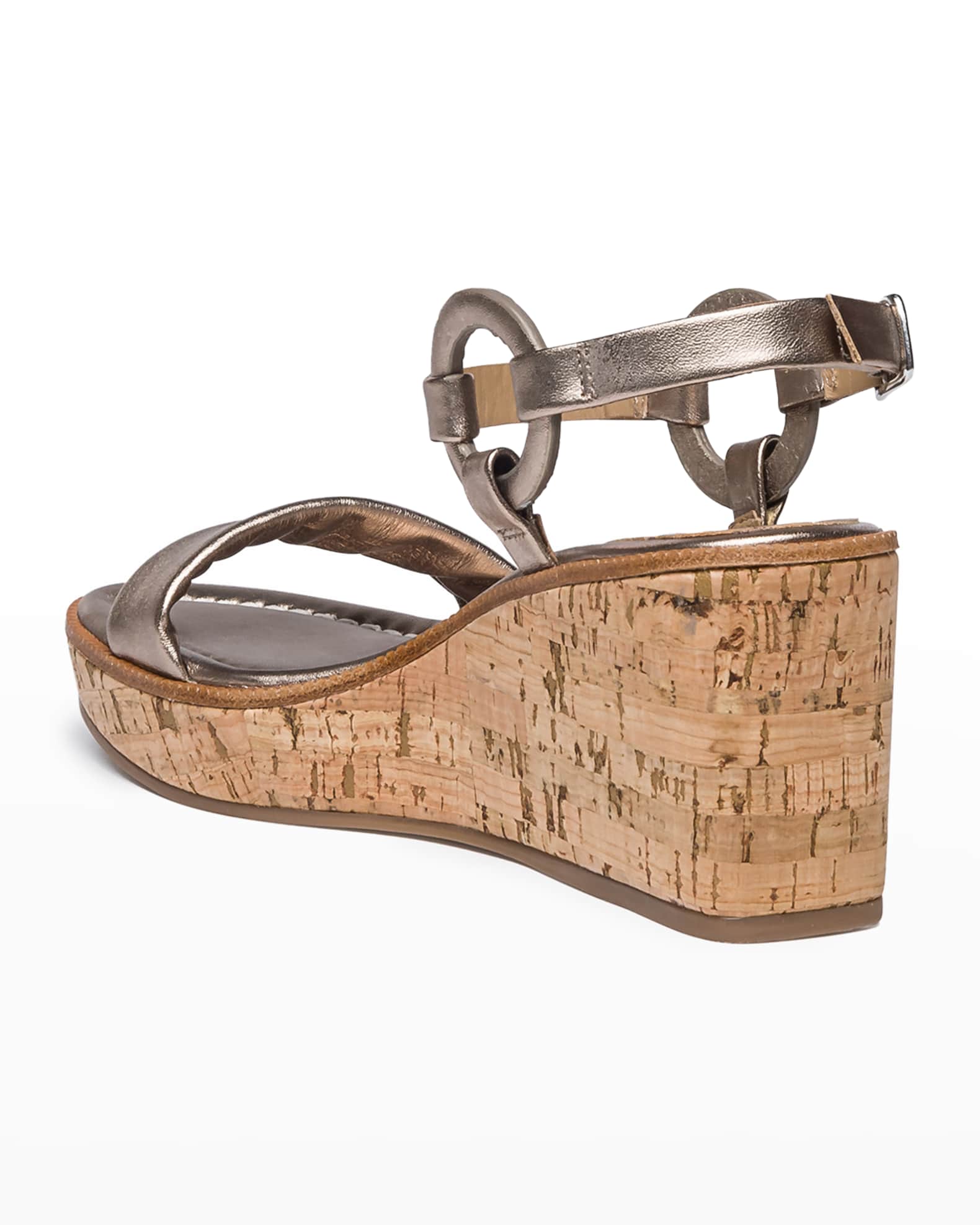 bernardo cork sandals