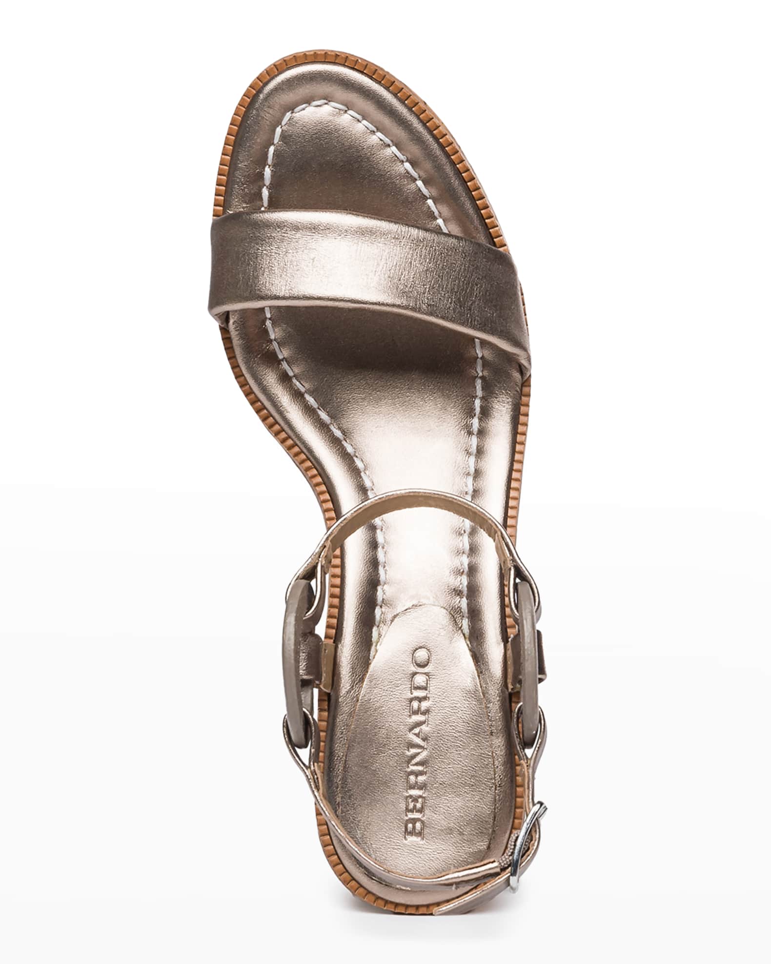 bernardo cork sandals