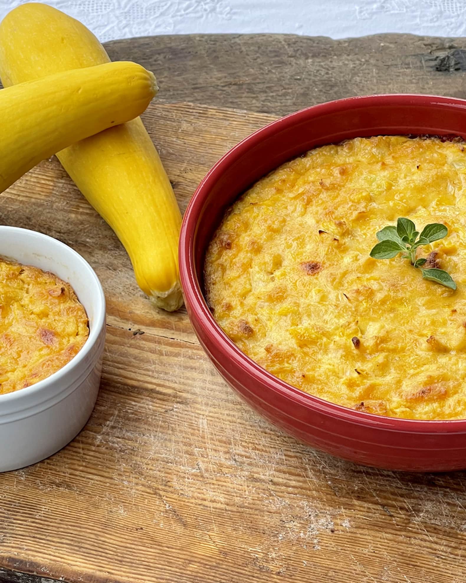 Cheesy Squash Casserole, Serves 4-6 0