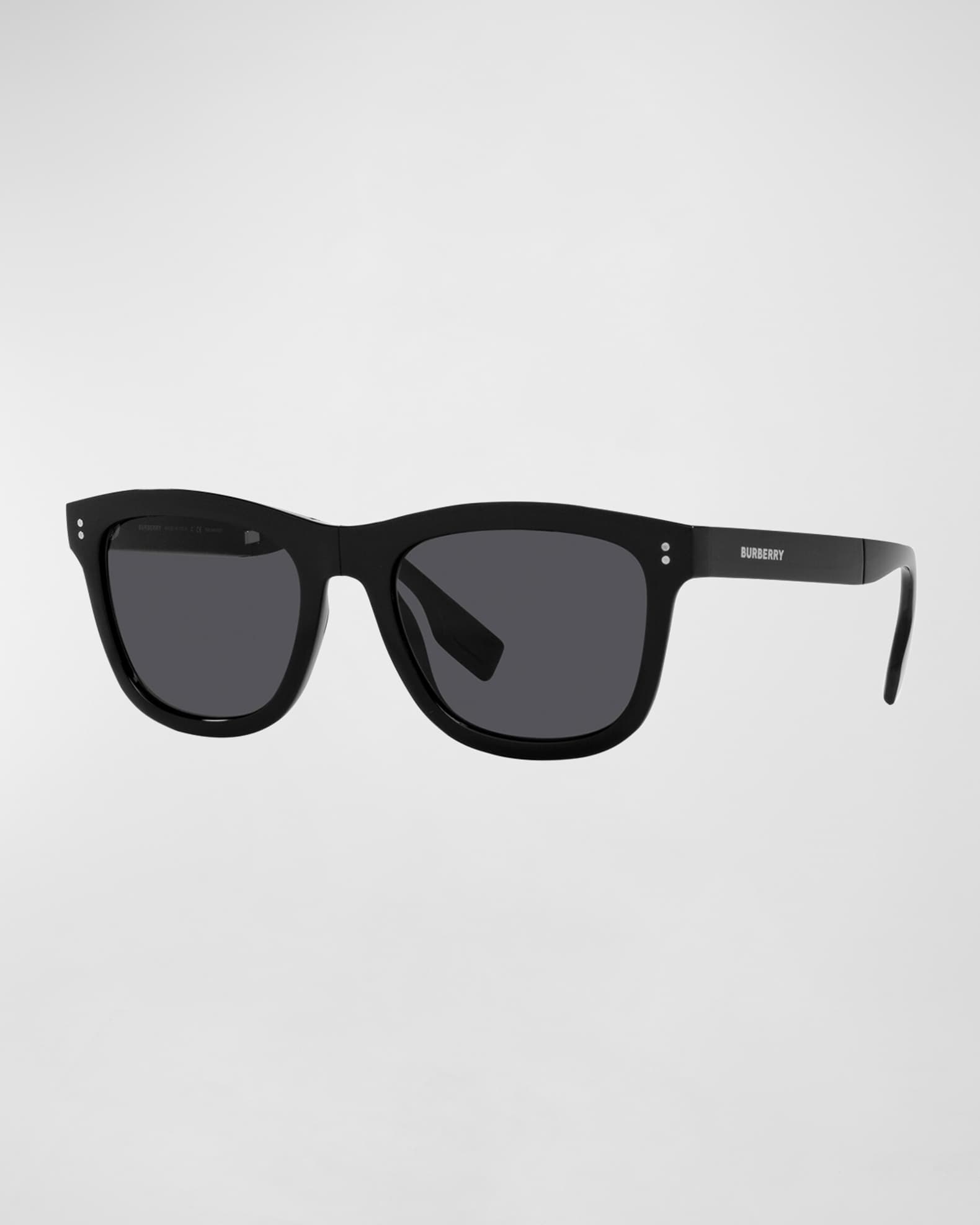 Burberry men's sales polarized sunglasses