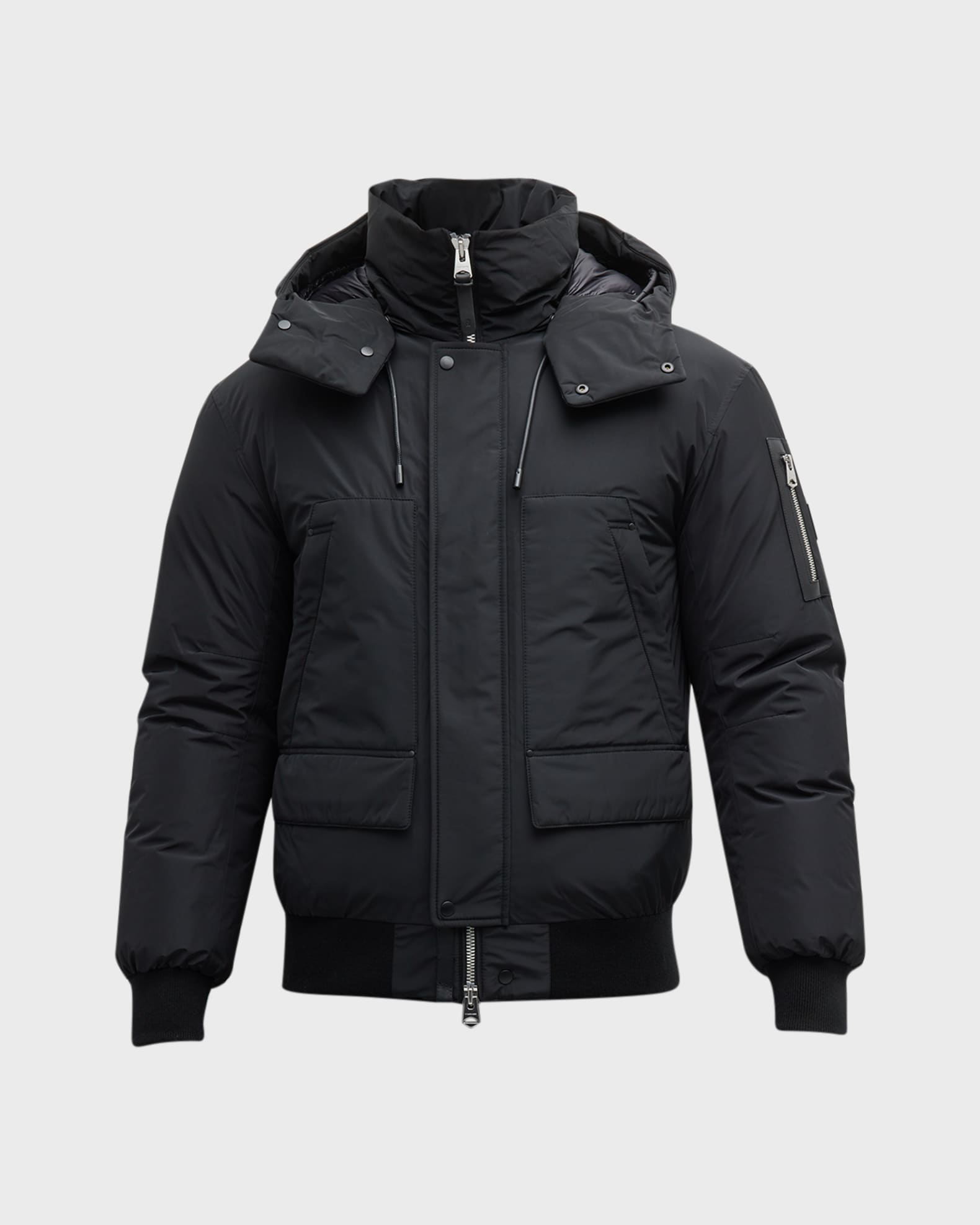 Mackage Men's Viggo Hooded Down Jacket Neiman Marcus