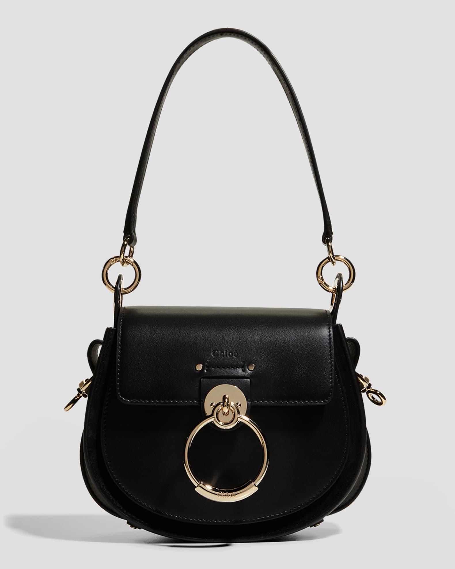 Chloé Tess Small Leather Crossbody Bag