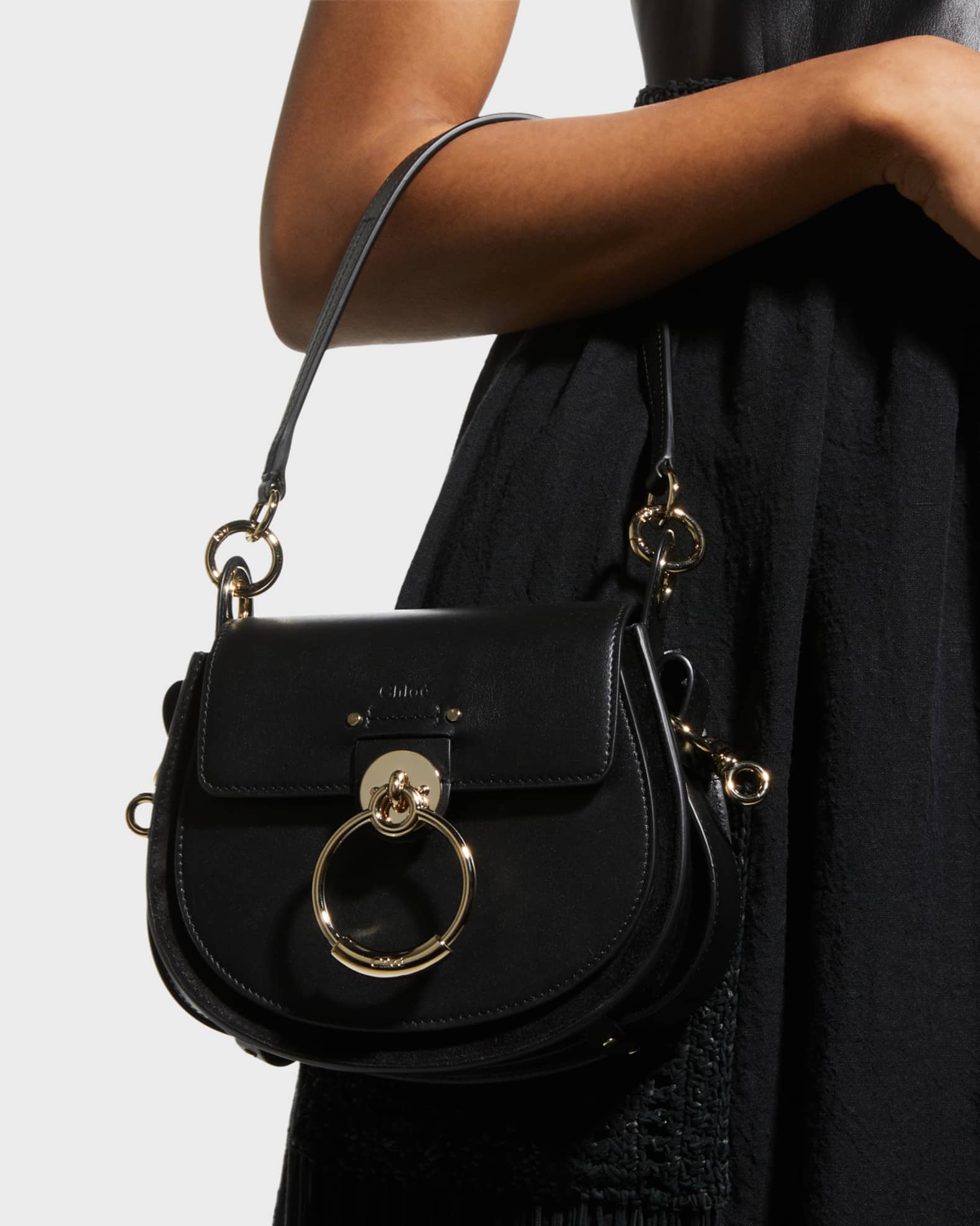 Chloe Tess Small Crossbody Bag in Leather Neiman Marcus