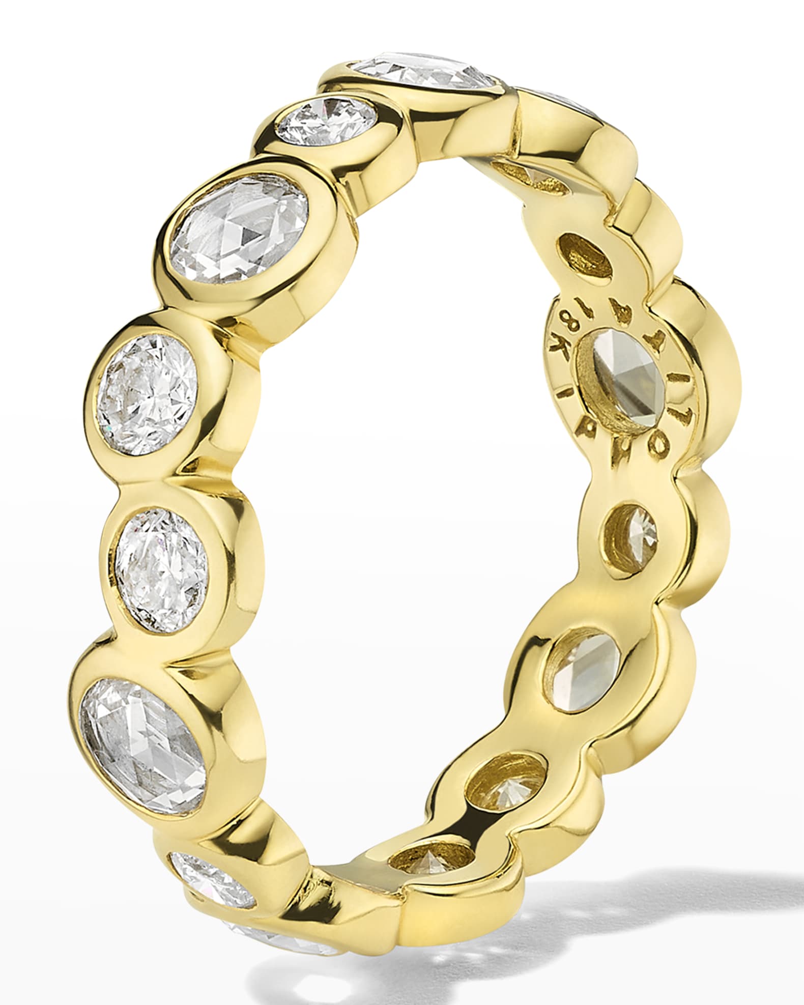 Superstar Eternity Ring in 18K Gold with Diamonds  1