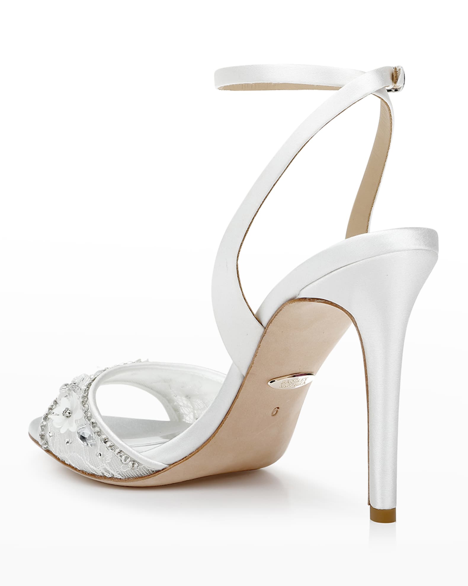 Badgley Mischka Tess, Sandali con Tacco Donna, Soft Blush
