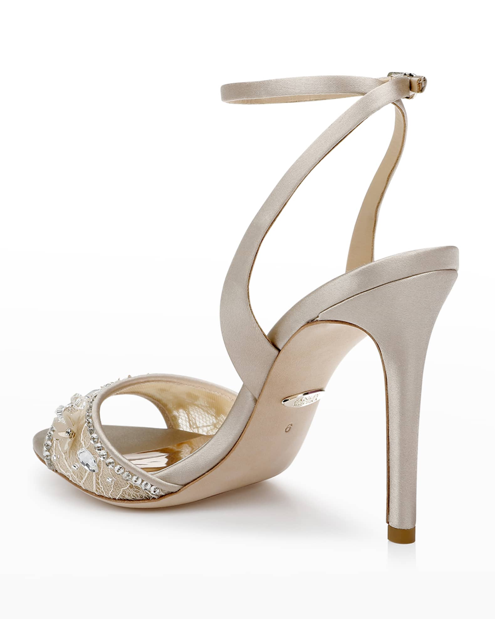 Badgley Mischka Tazana, Sandali con Tacco Donna, Soft Blush, 37