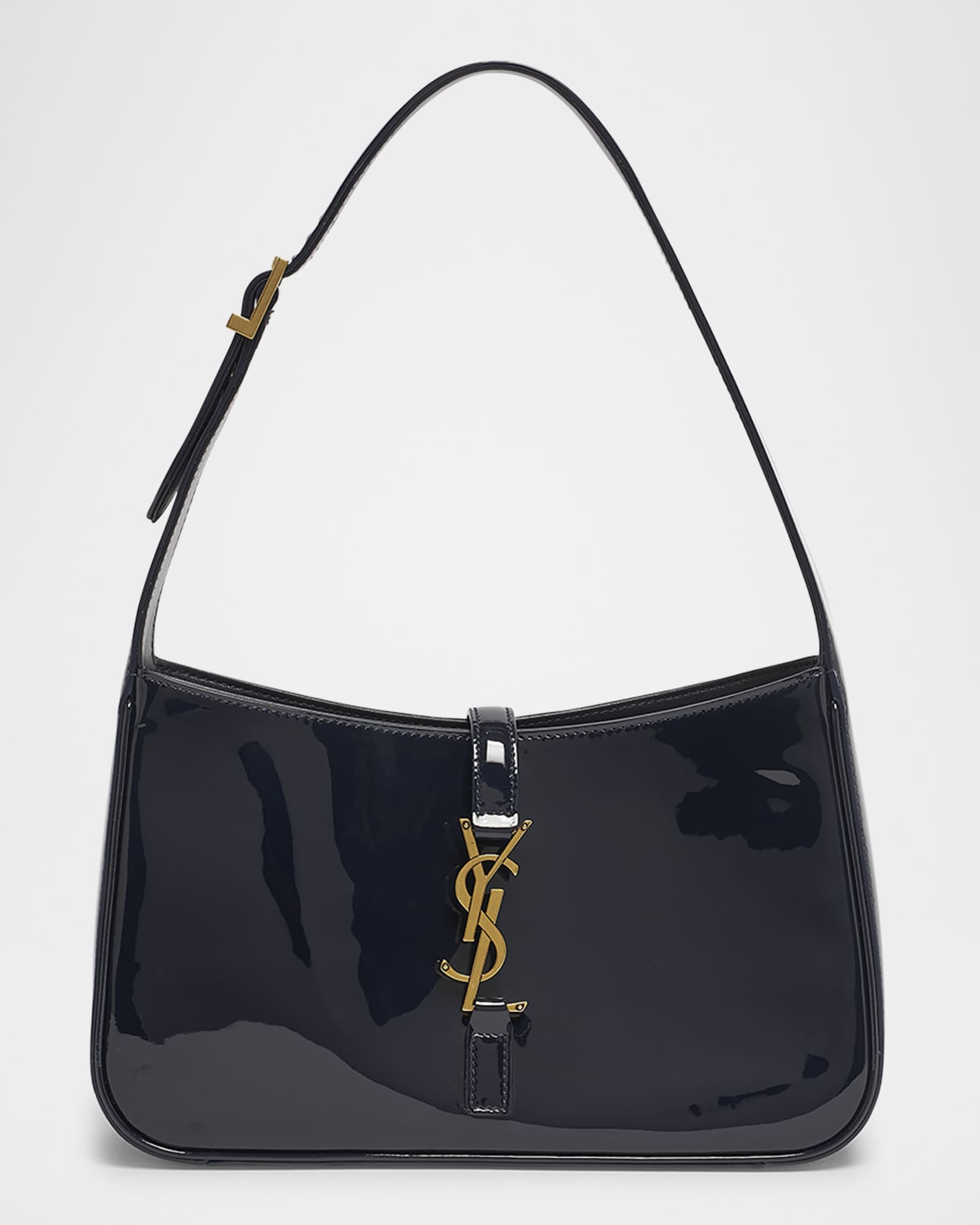 Saint Laurent Le 5 A 7 YSL Shoulder Bag in Patent Leather Neiman Marcus