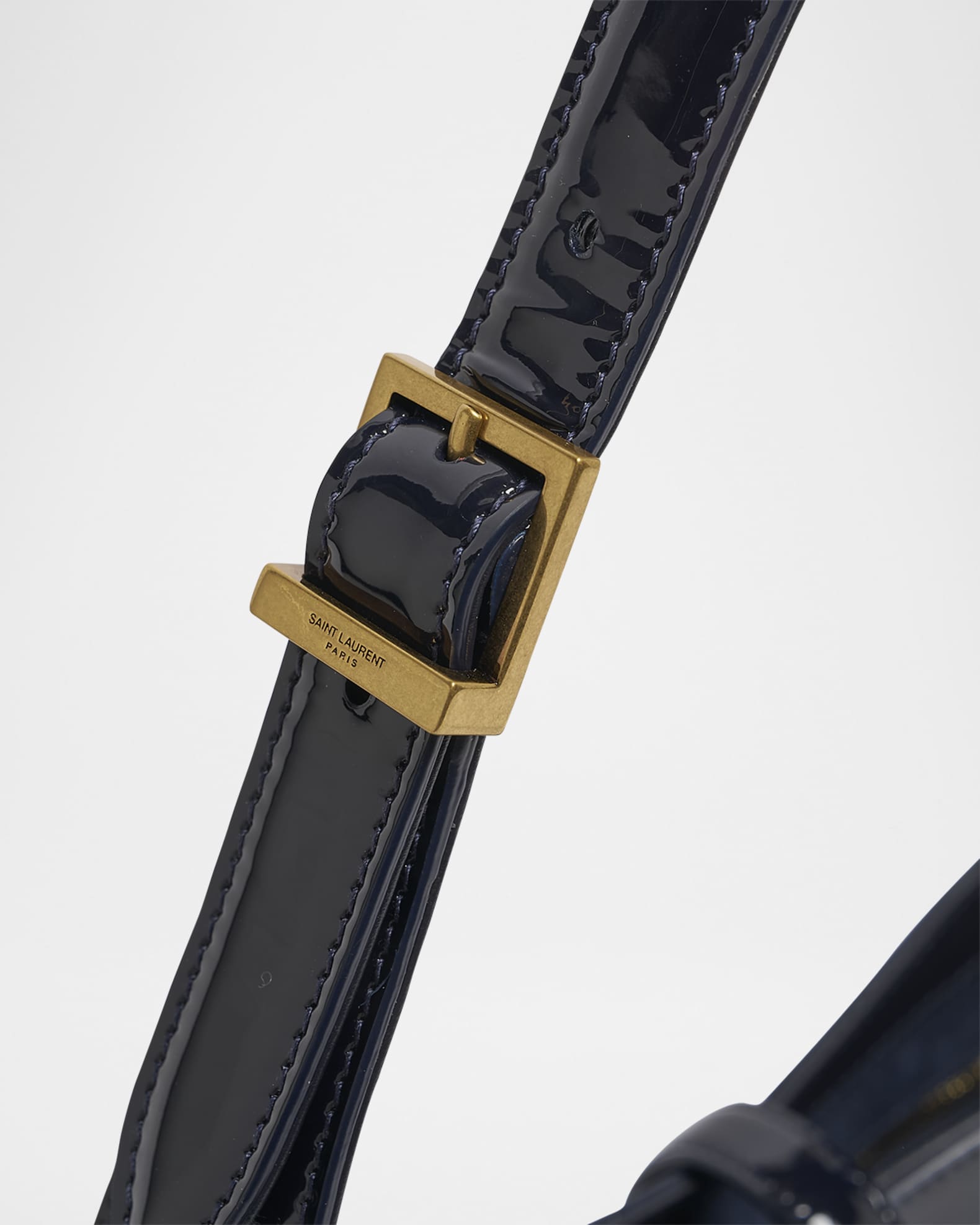Saint Laurent Le 5 A 7 YSL Shoulder Bag in Patent Leather Neiman Marcus