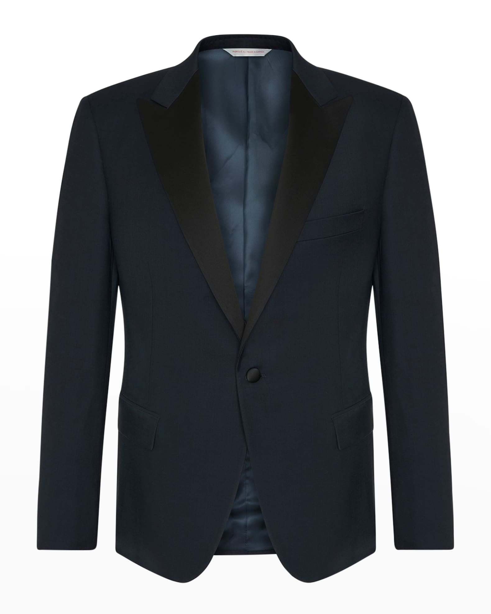 Samuelsohn Limited Men's Peak-Lapel Wool Tuxedo | Neiman Marcus