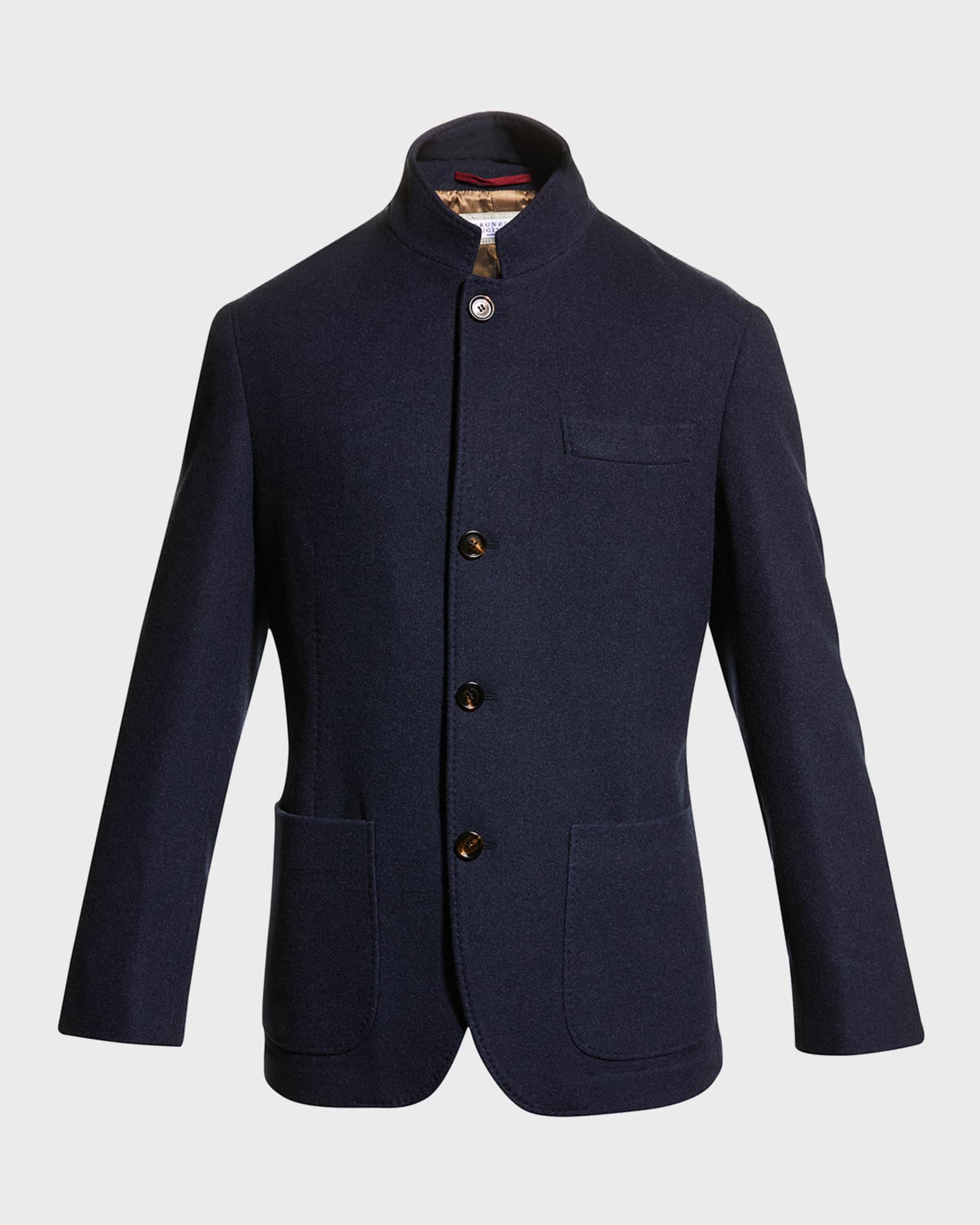 コート BRUNELLO CUCINELLI CASHMERE OUTERWEAR Brunello Cucinelli Men's Cashmere Blazer Coat - Bergdorf Goodman