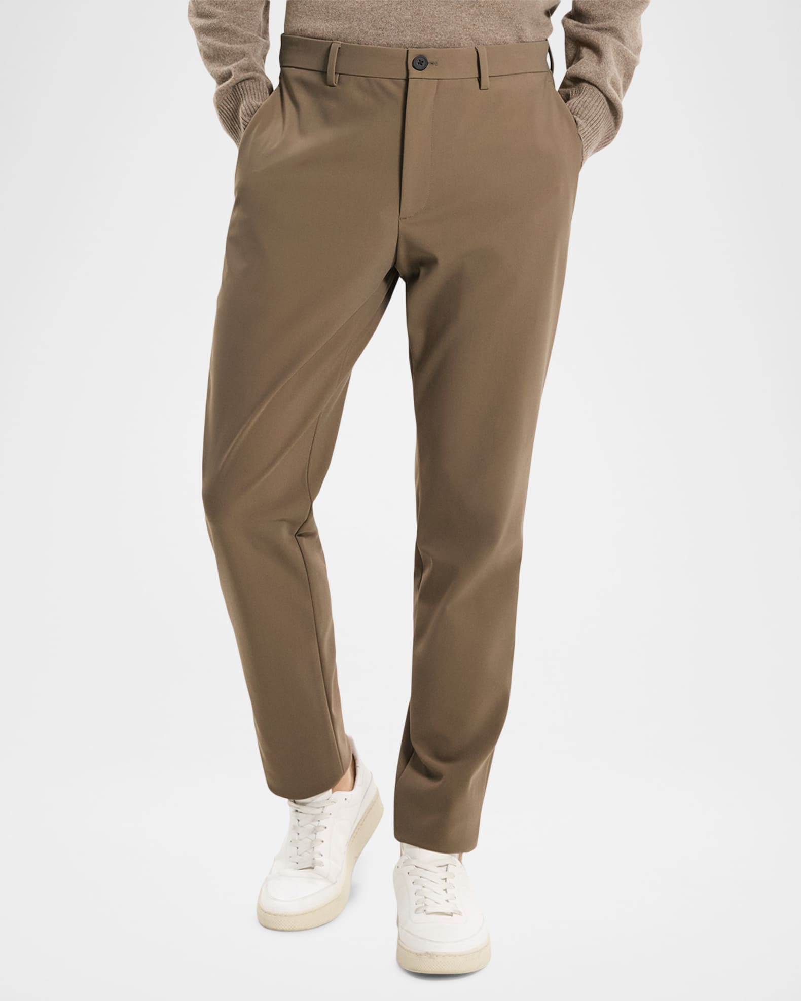 Men's Zaine Precision Ponte Slim-Straight Chino-Style Pants