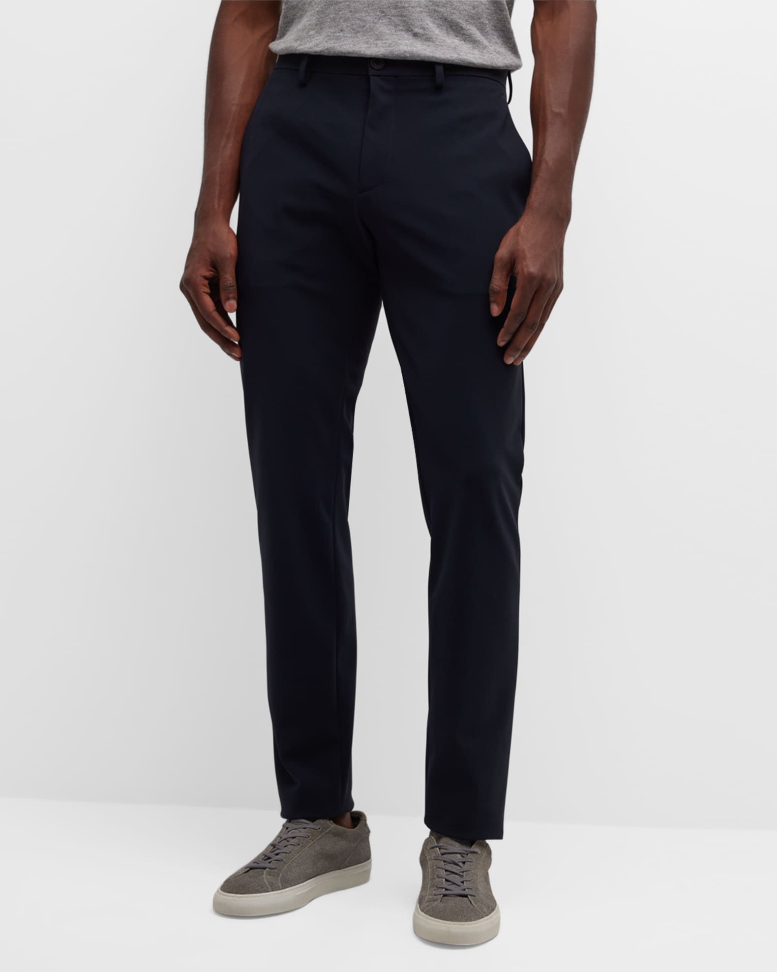 Theory Men's Zaine Precision Ponte Slim-Straight Chino-Style