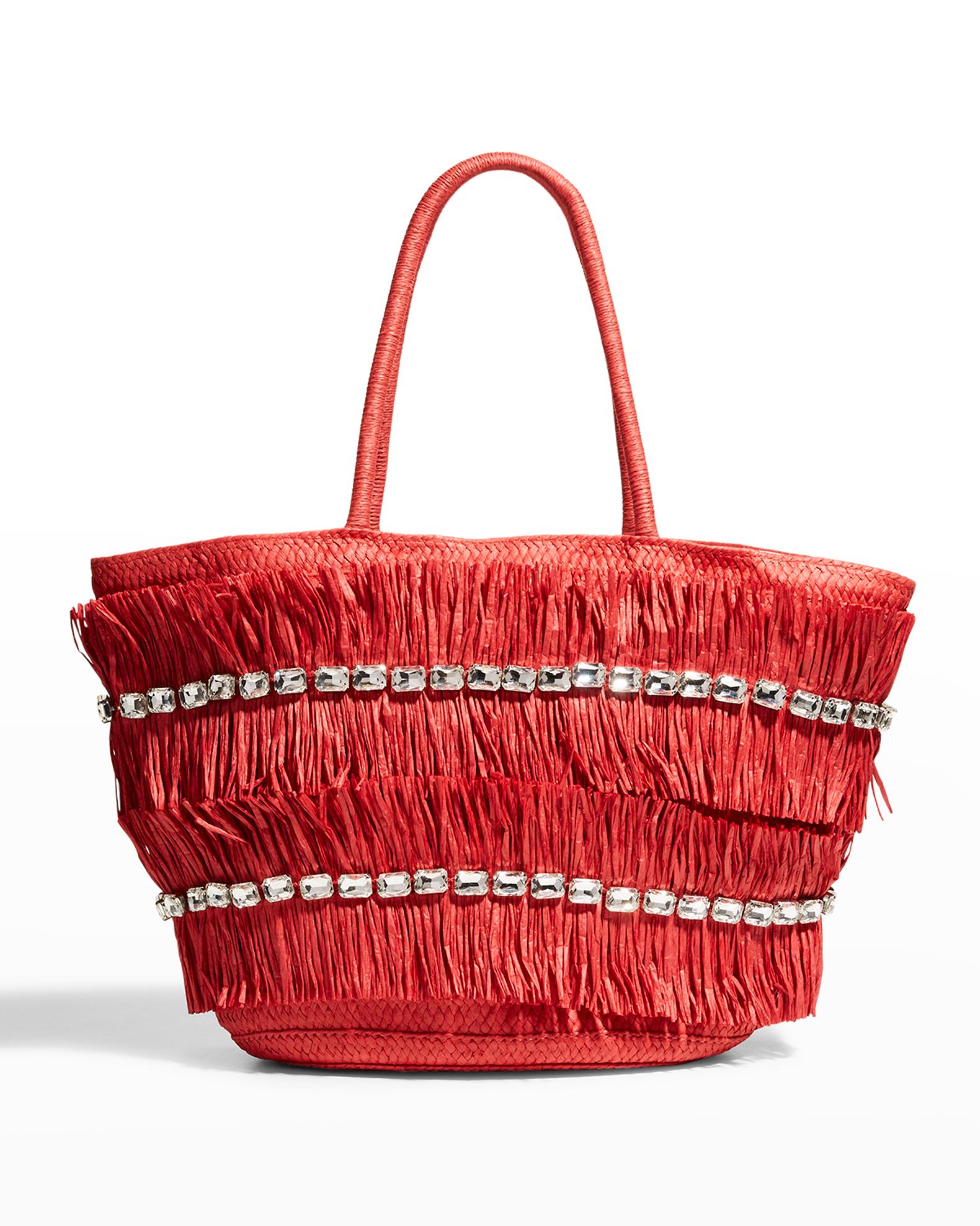 BTB Los Angeles MINI BORSA A SECCHIELLO CON CRISTALLI NIA in