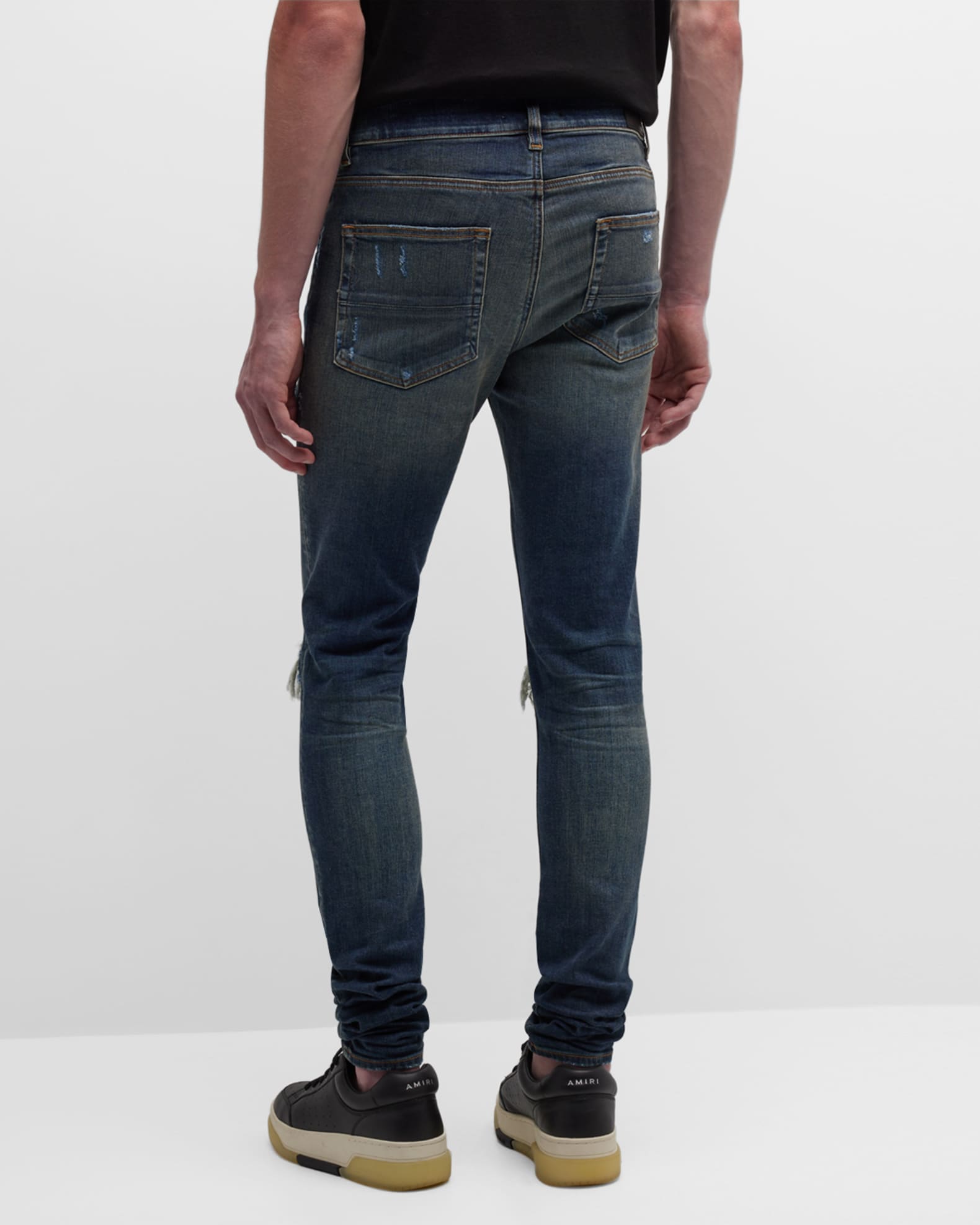 Men's MX1 Destroyed Skinny Jeans