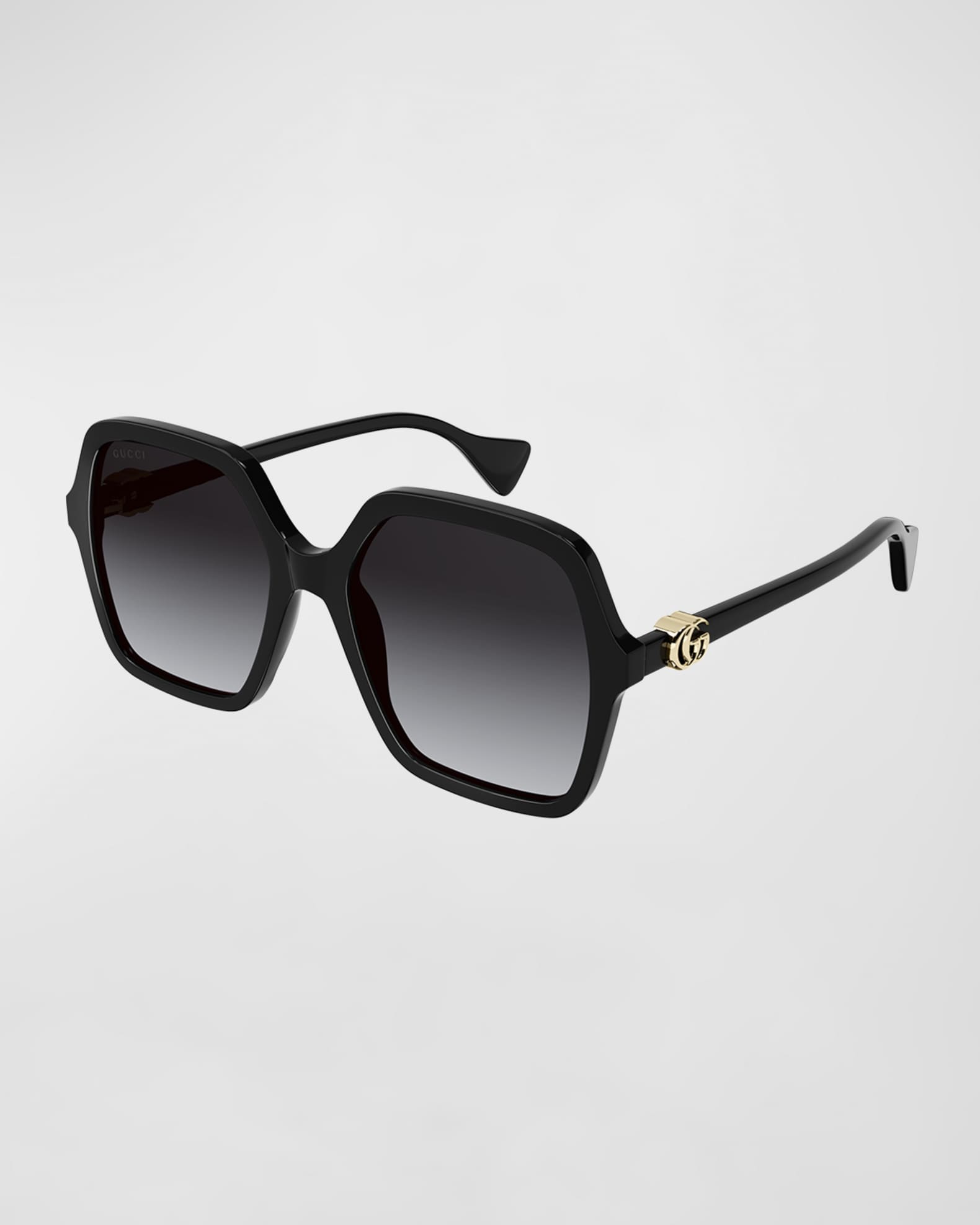 Gucci Oversize Rectangle Acetate Sunglasses Neiman Marcus 