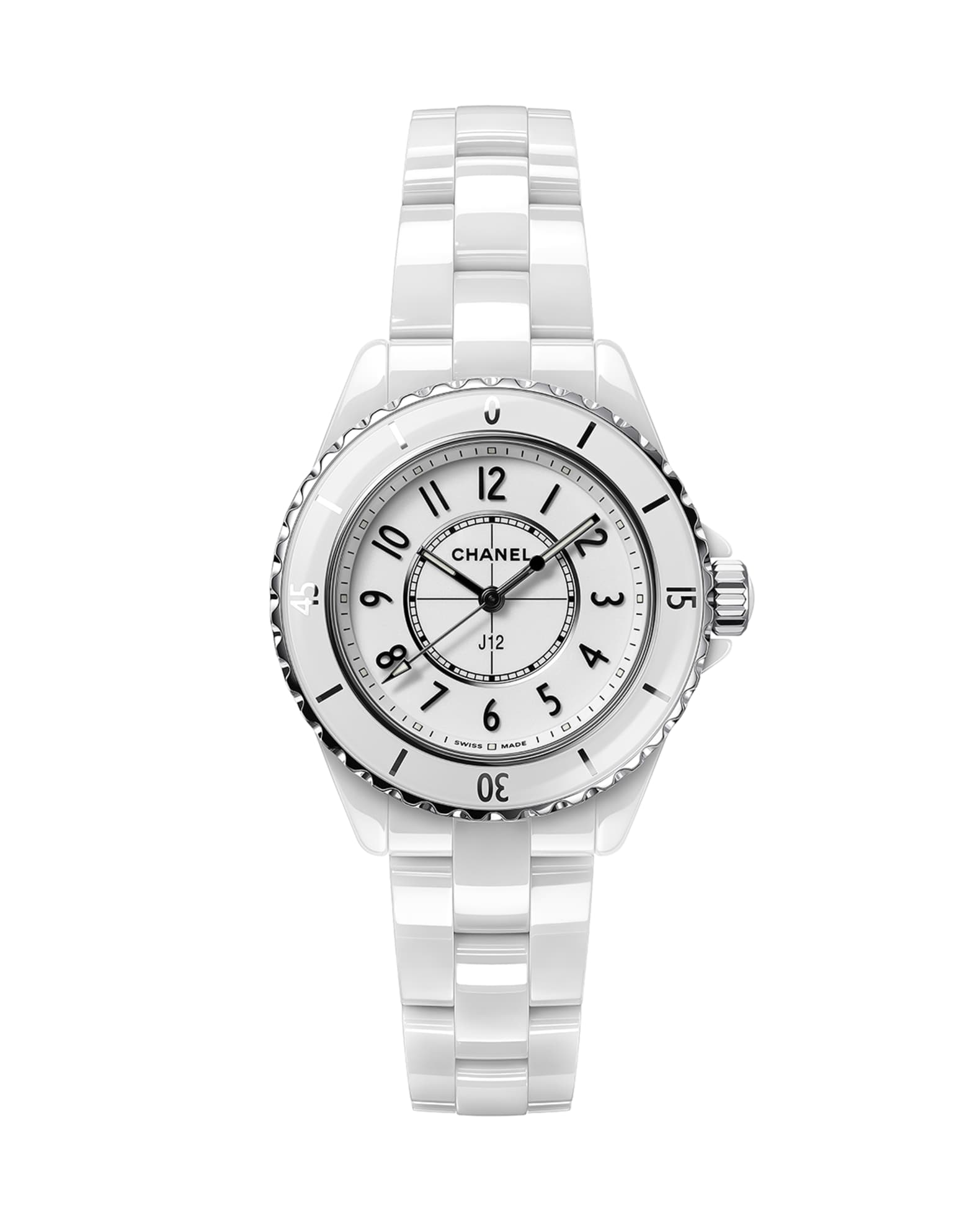 J12 33MM WHITE WATCH 0