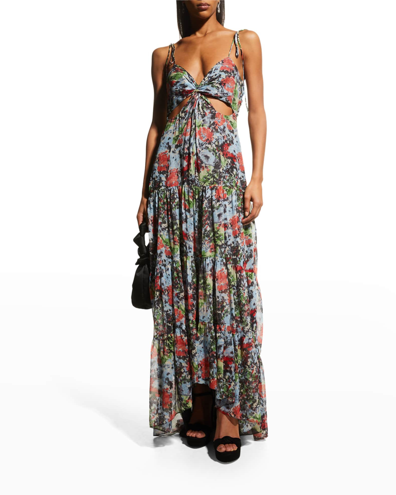 Cinq a Sept Riki Cutout Dress | Neiman Marcus