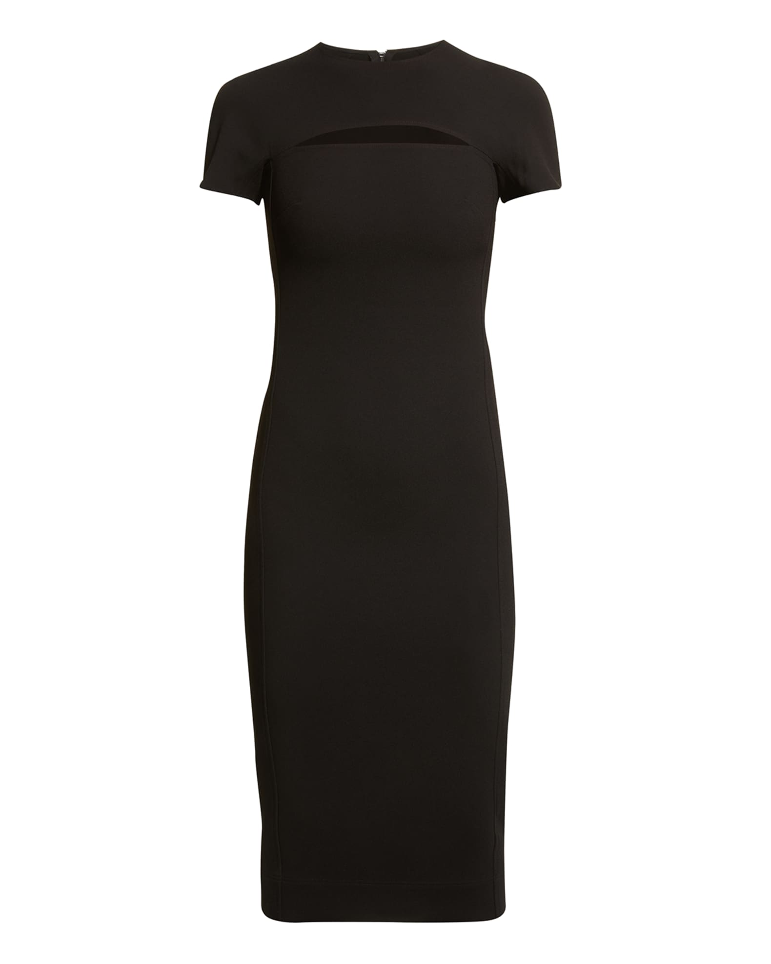 Victoria Beckham Peekaboo Cutout Sheath Dress | Neiman Marcus