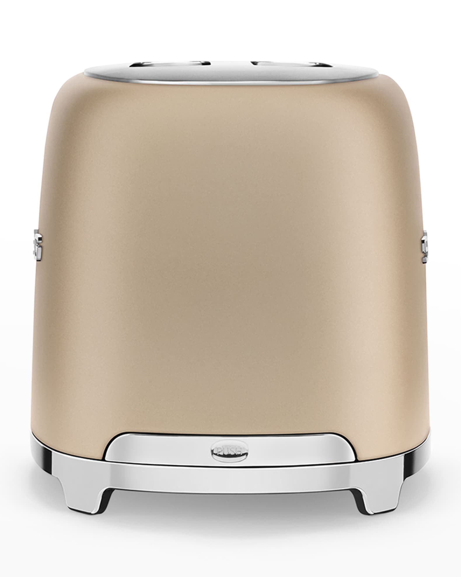Smeg TwoSlice Toaster, Matte Champagne Neiman Marcus