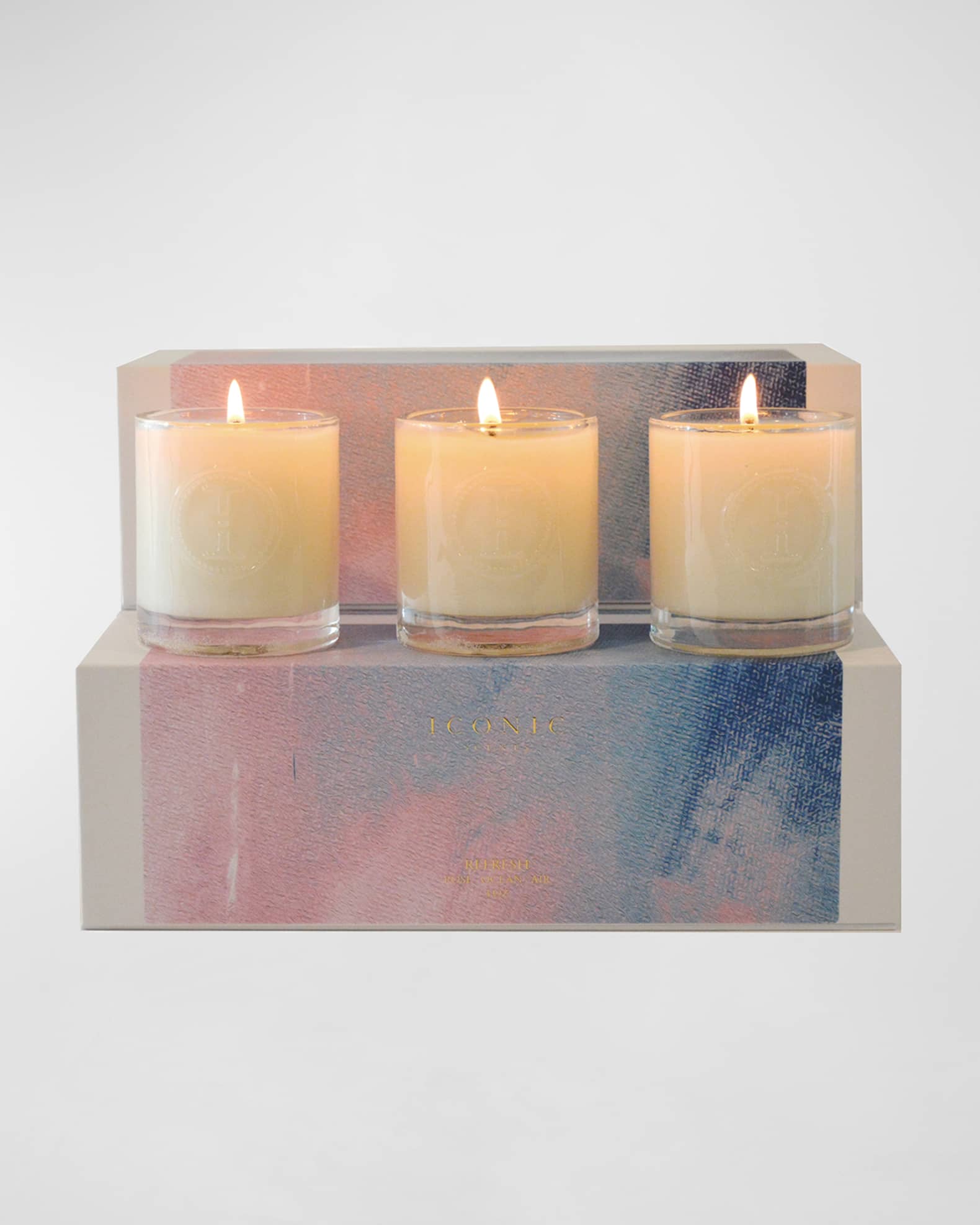 Oorlogsschip Junior Socialisme Iconic Scents Refresh Candles Set, 3 x 3 oz. | Neiman Marcus