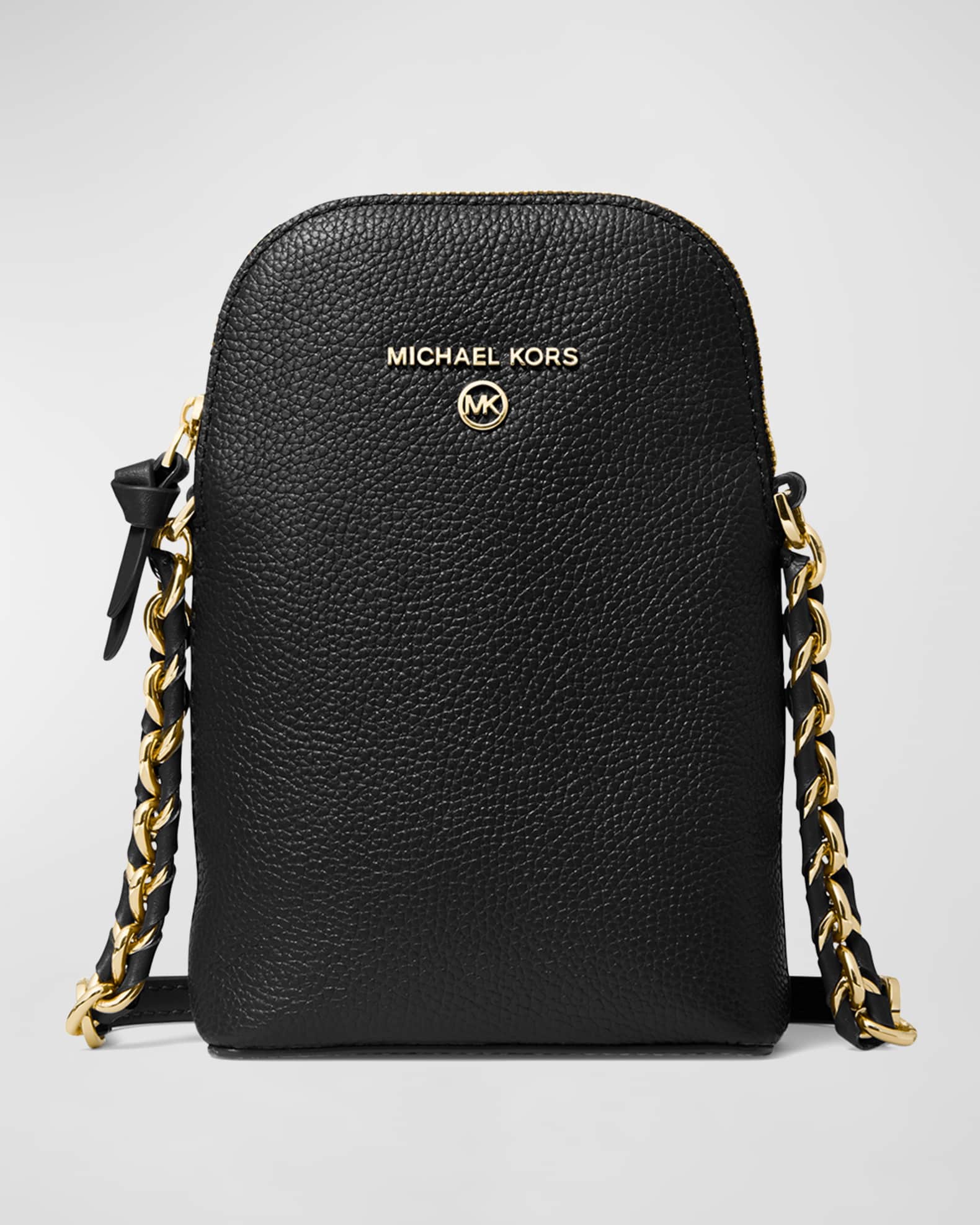 MICHAEL Michael Kors Jet Set Small Leather Phone Crossbody Bag