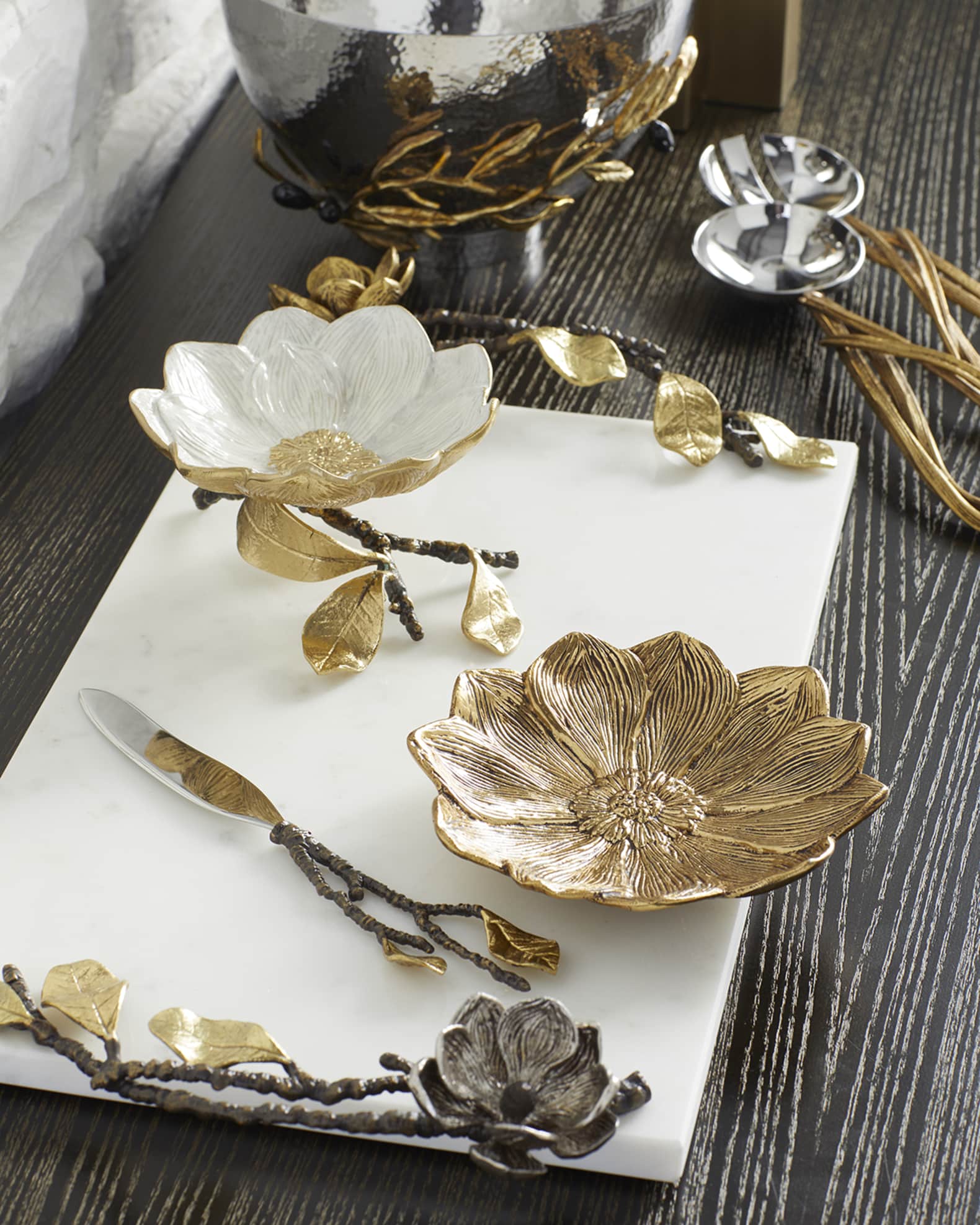 Vintage Bloom Triple Dish 1