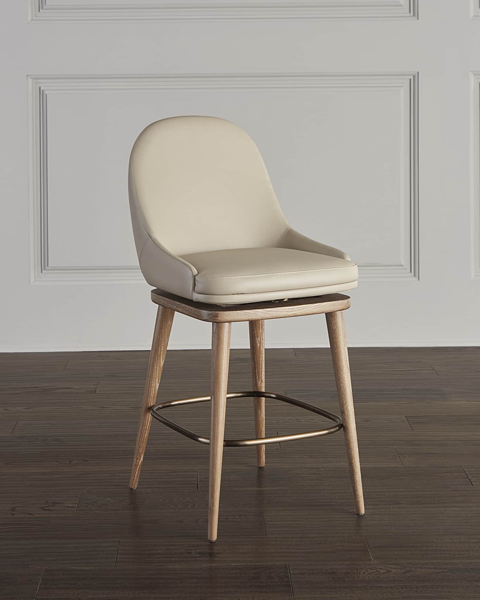 Harper Swivel Counter Stool, 26" 0