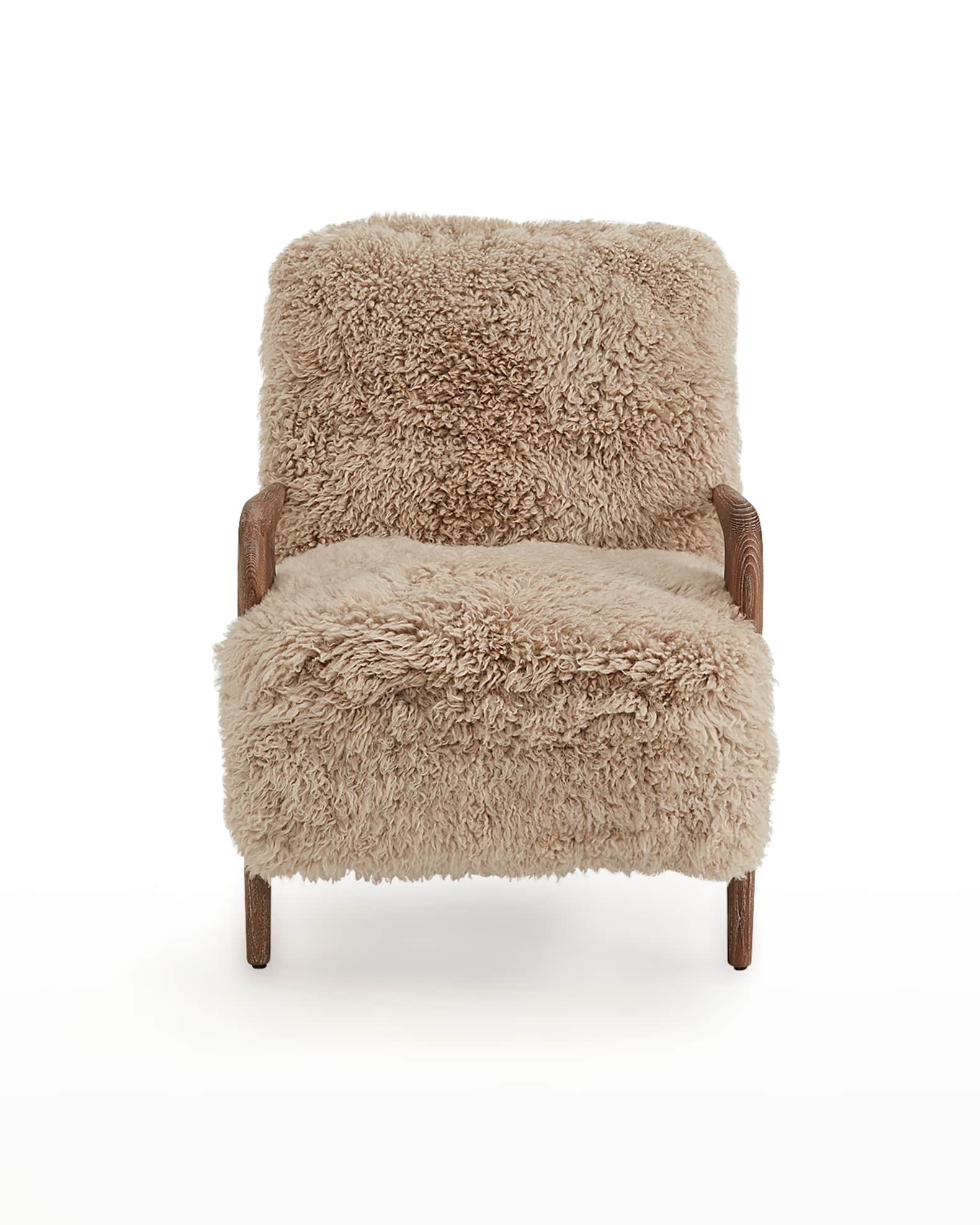 Angelica Sheepskin Lounge Chair 1