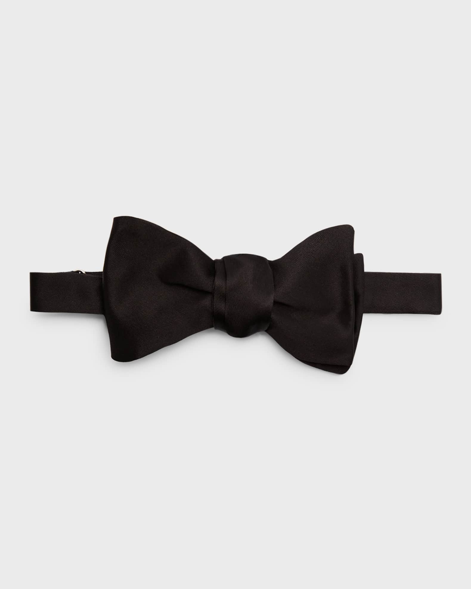 Giorgio Armani Men's Papillon Silk Bow Tie | Neiman Marcus