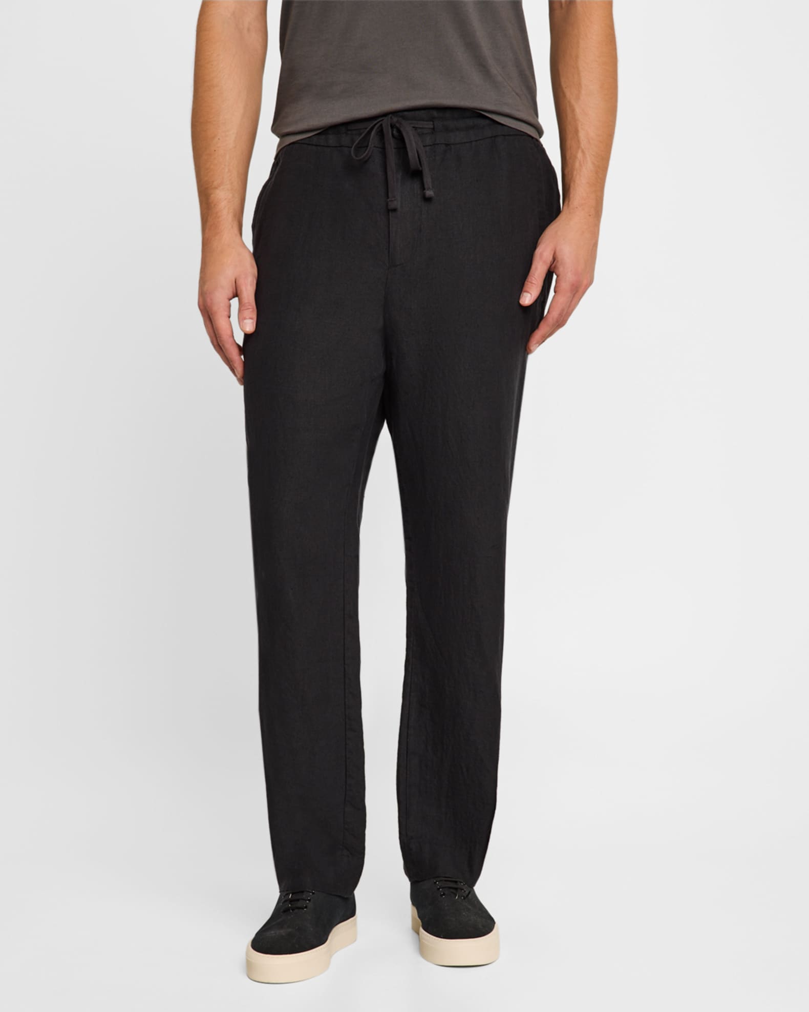 Vince Men's Lightweight Hemp Pants Neiman Marcus