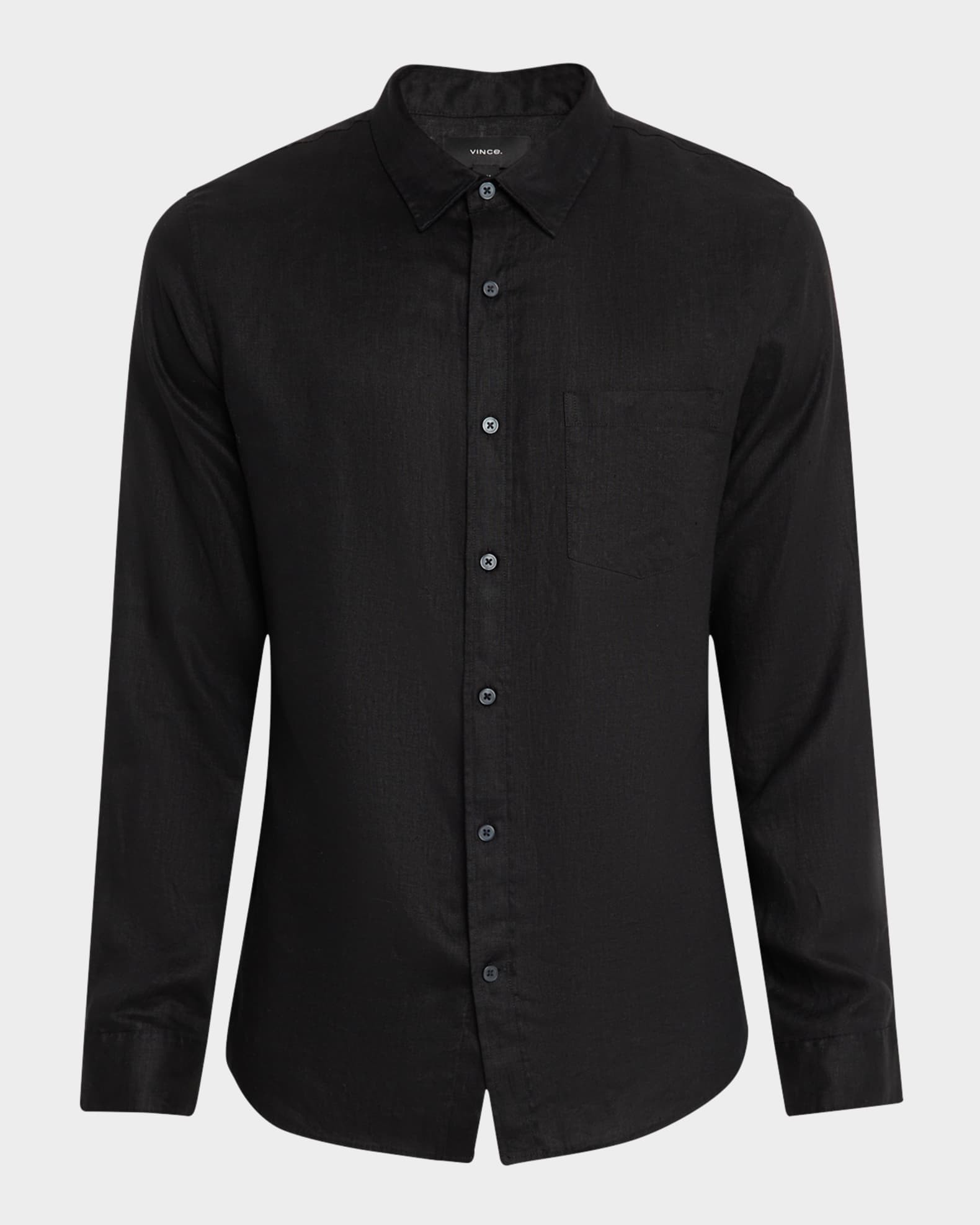 Men's Linen Sport Shirt 0