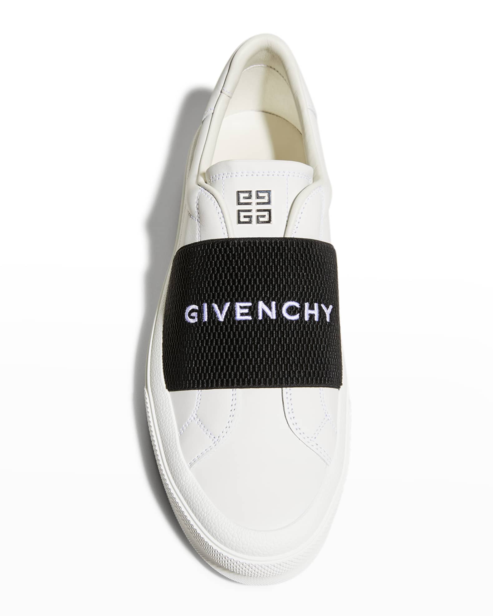 Givenchy City Court Logo Slip-on Sneakers | Neiman Marcus