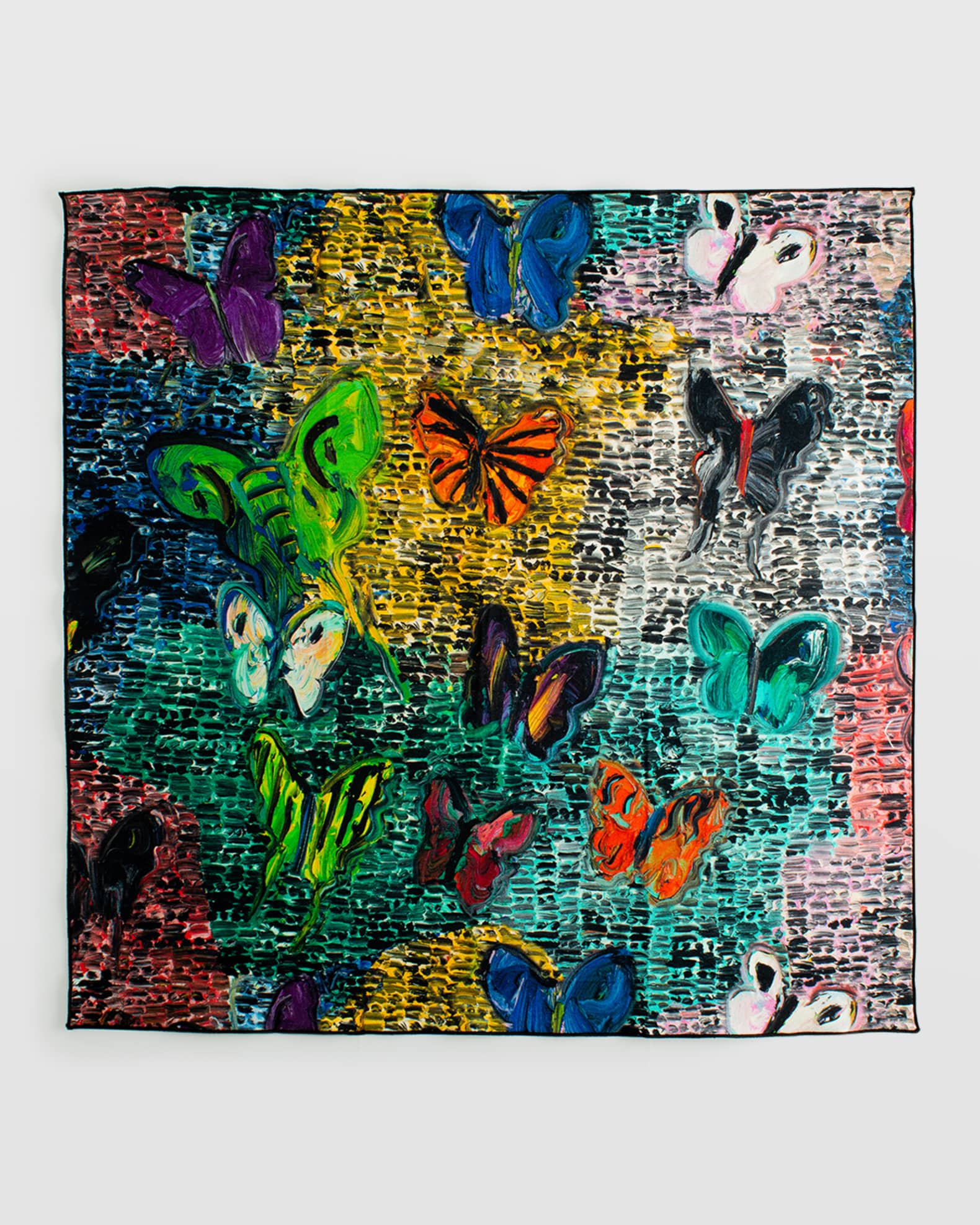 Butterflies And Guardians Cotton Dinner Napkin 1