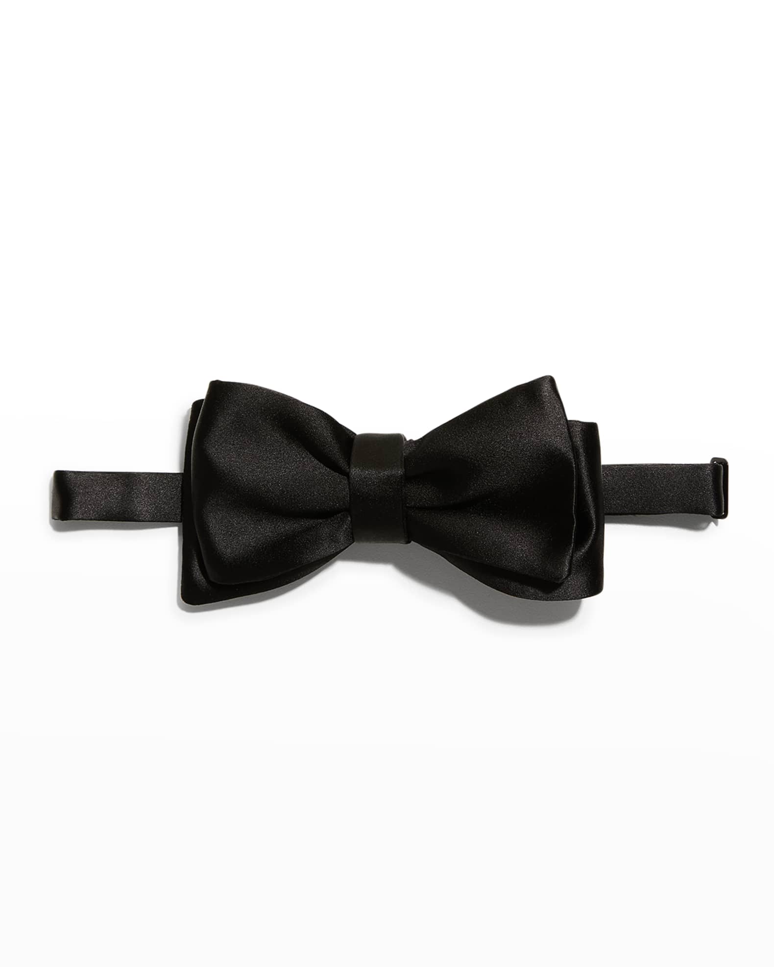 TOM FORD Men's Self-Tie Satin Bow Tie | Neiman Marcus