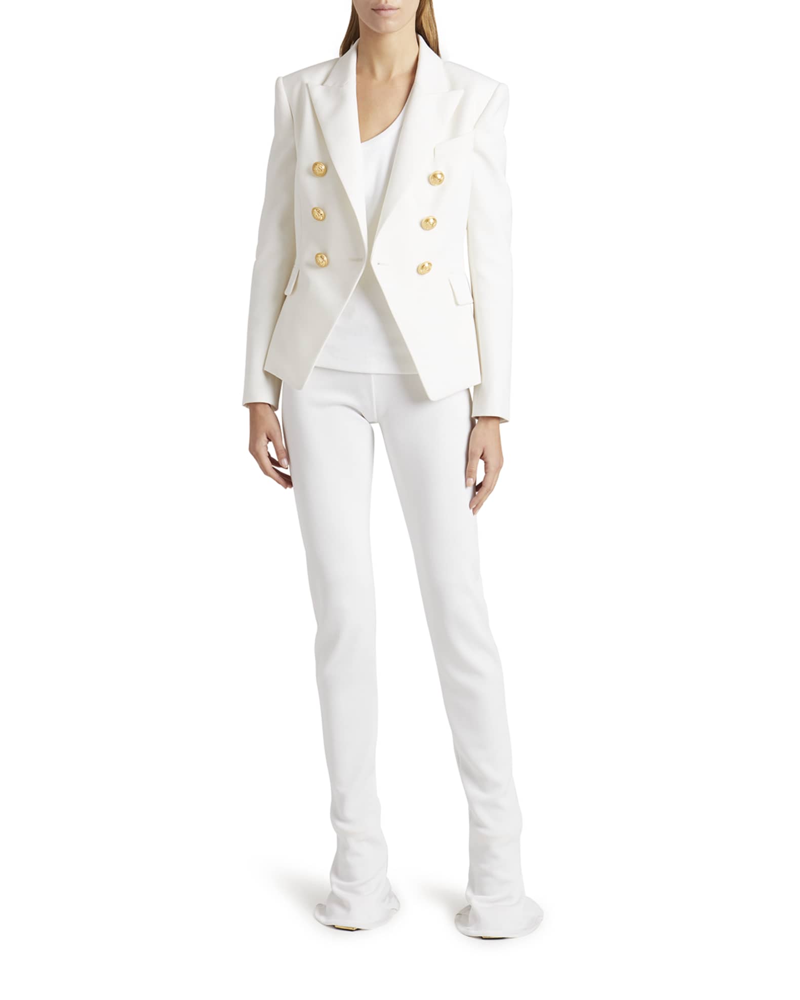 Tailored Double-Breasted Wool Jacket 1
